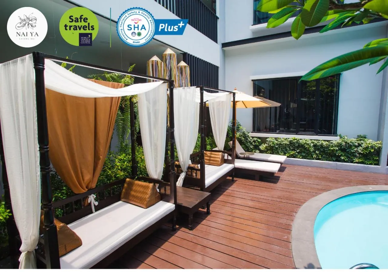 Swimming pool in NAI YA Hotel -SHA Extra Plus