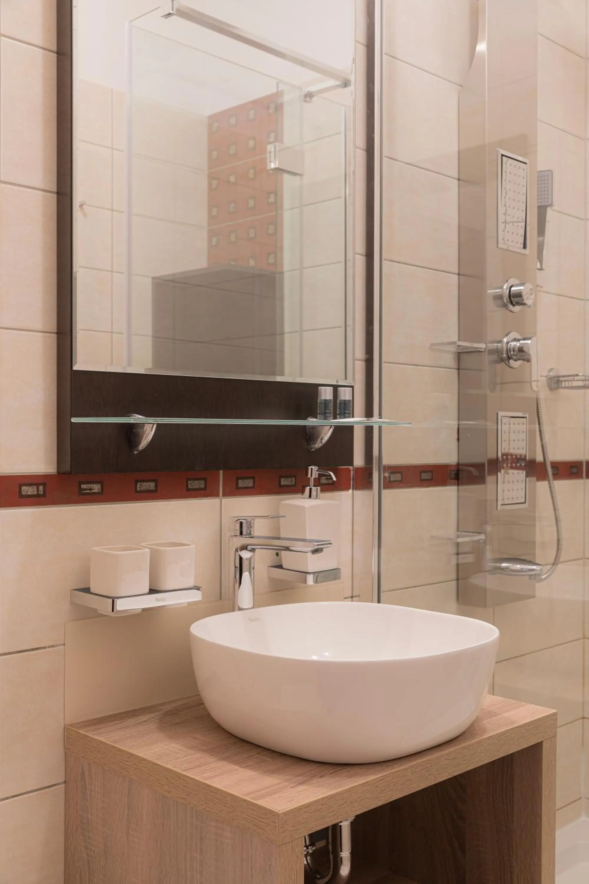 Bathroom in Bazilika alatt Panzió