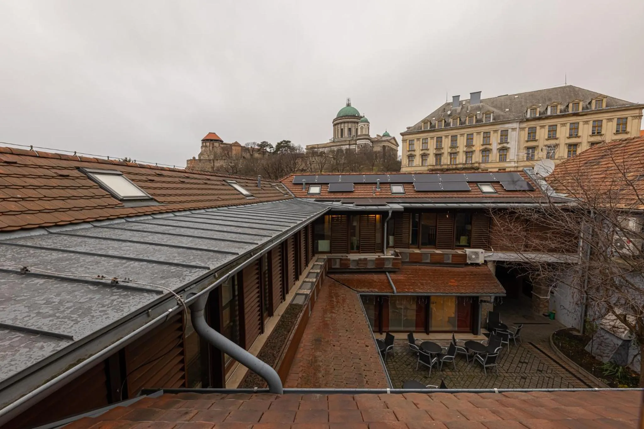 View (from property/room) in Bazilika alatt Panzió