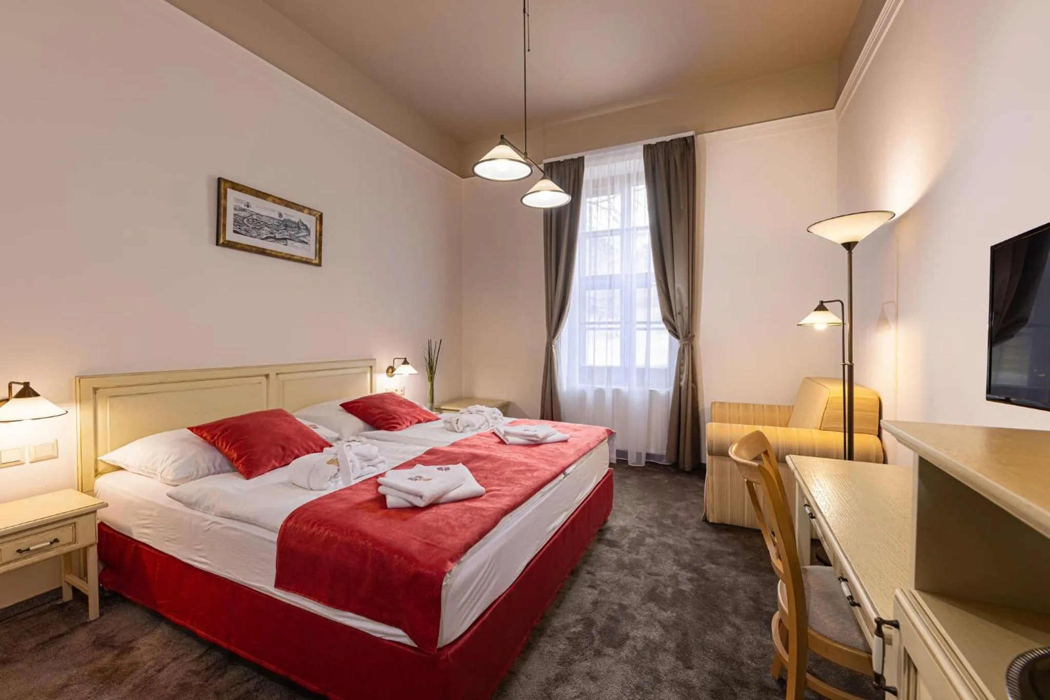 Bed in Bazilika alatt Panzió