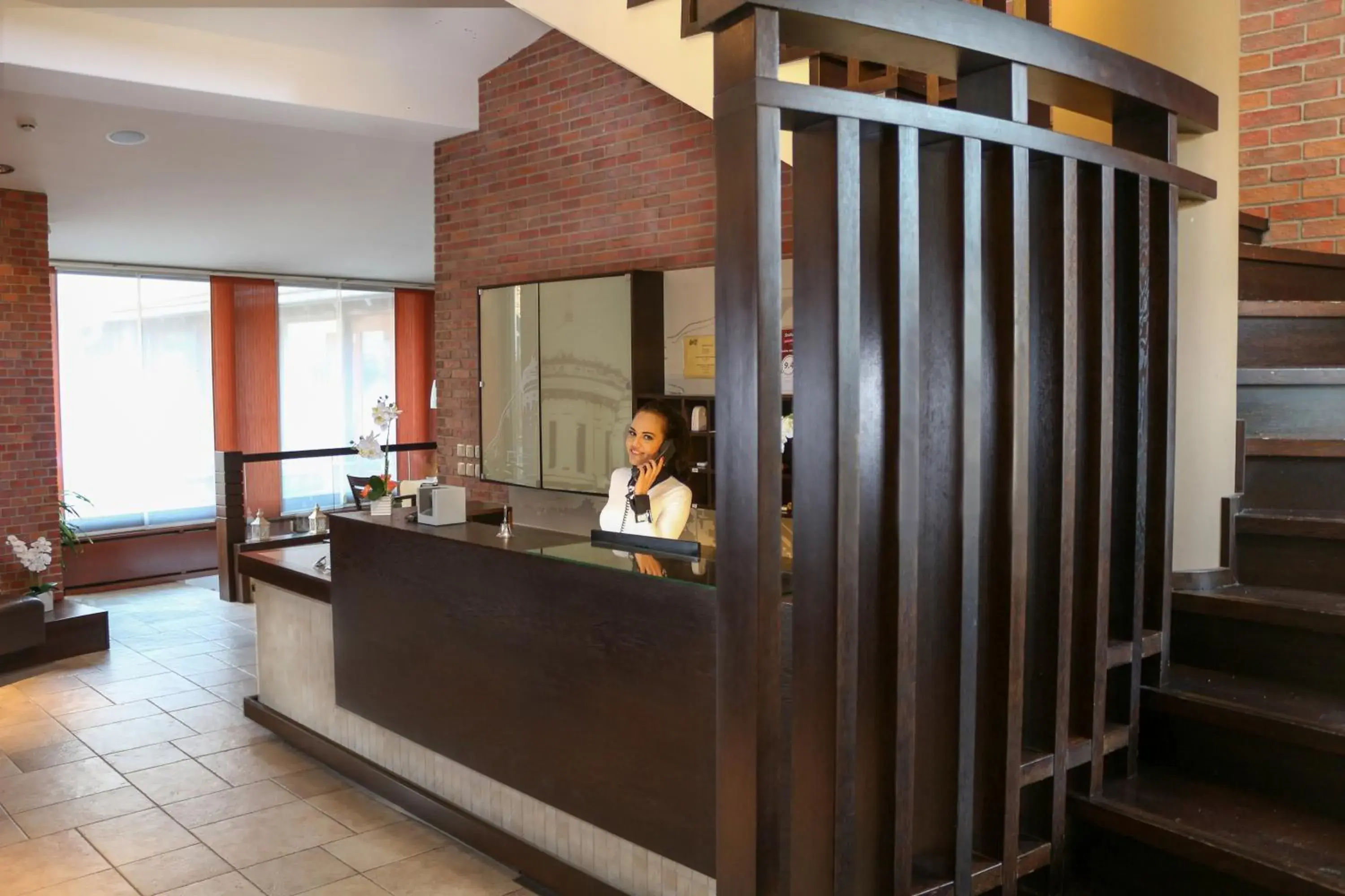 Lobby or reception in Bazilika alatt Panzió Lobby or reception in Bazilika alatt Panzió