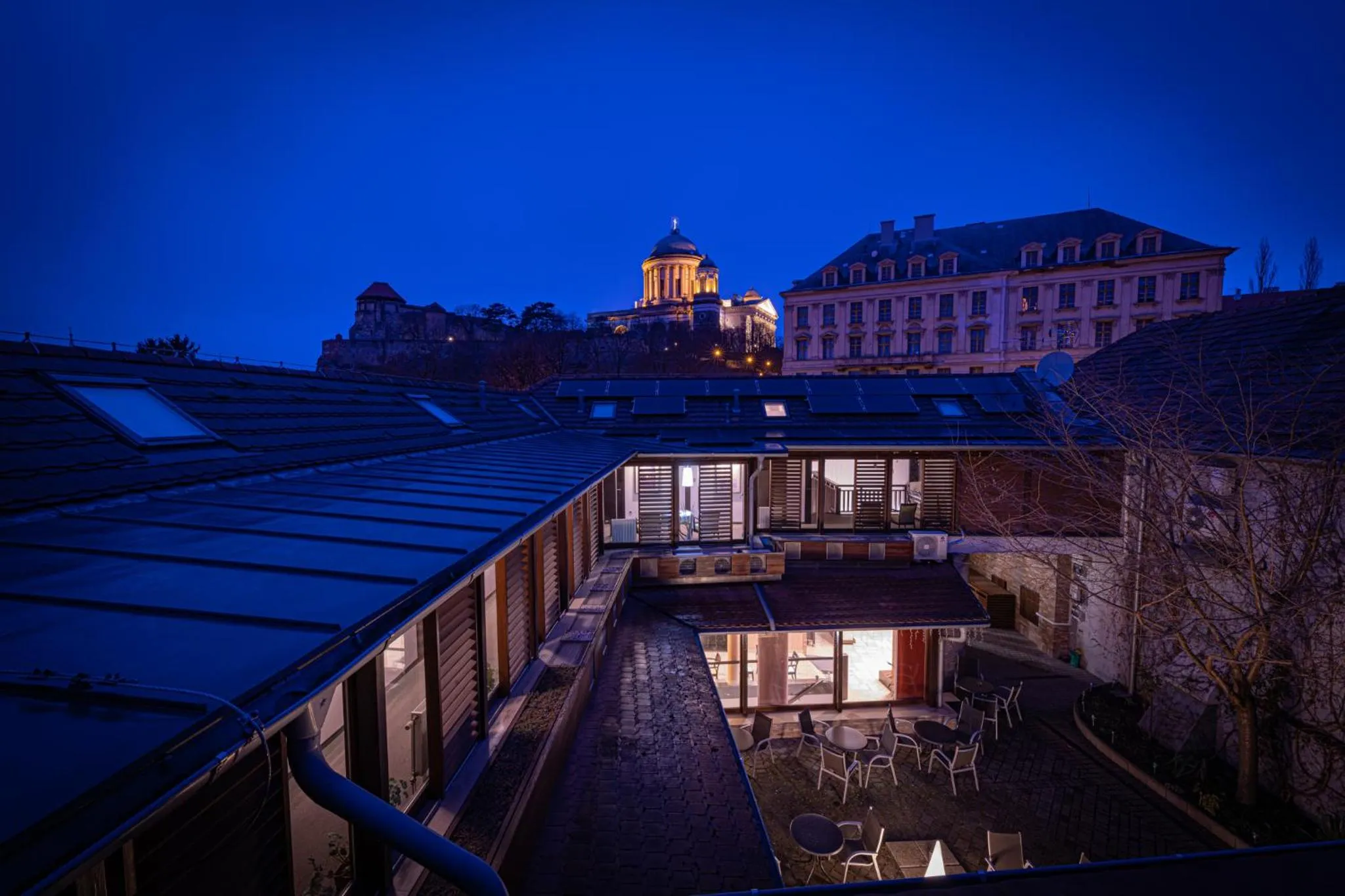 View (from property/room) in Bazilika alatt Panzió