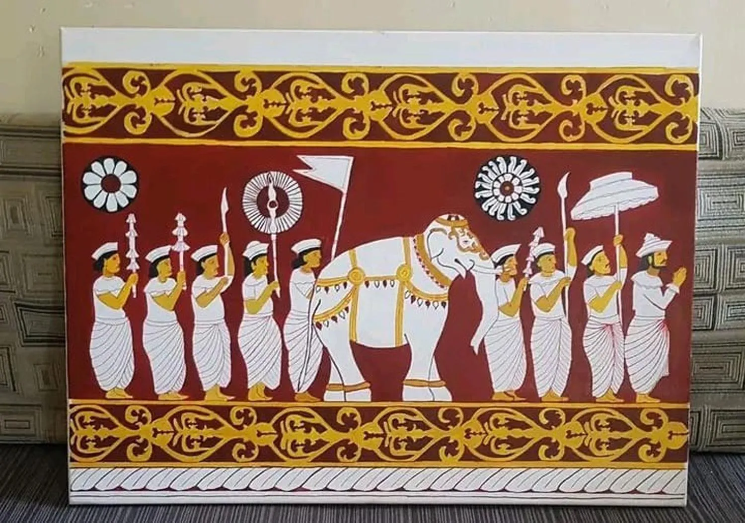 Decorative detail in Vivid Lanka