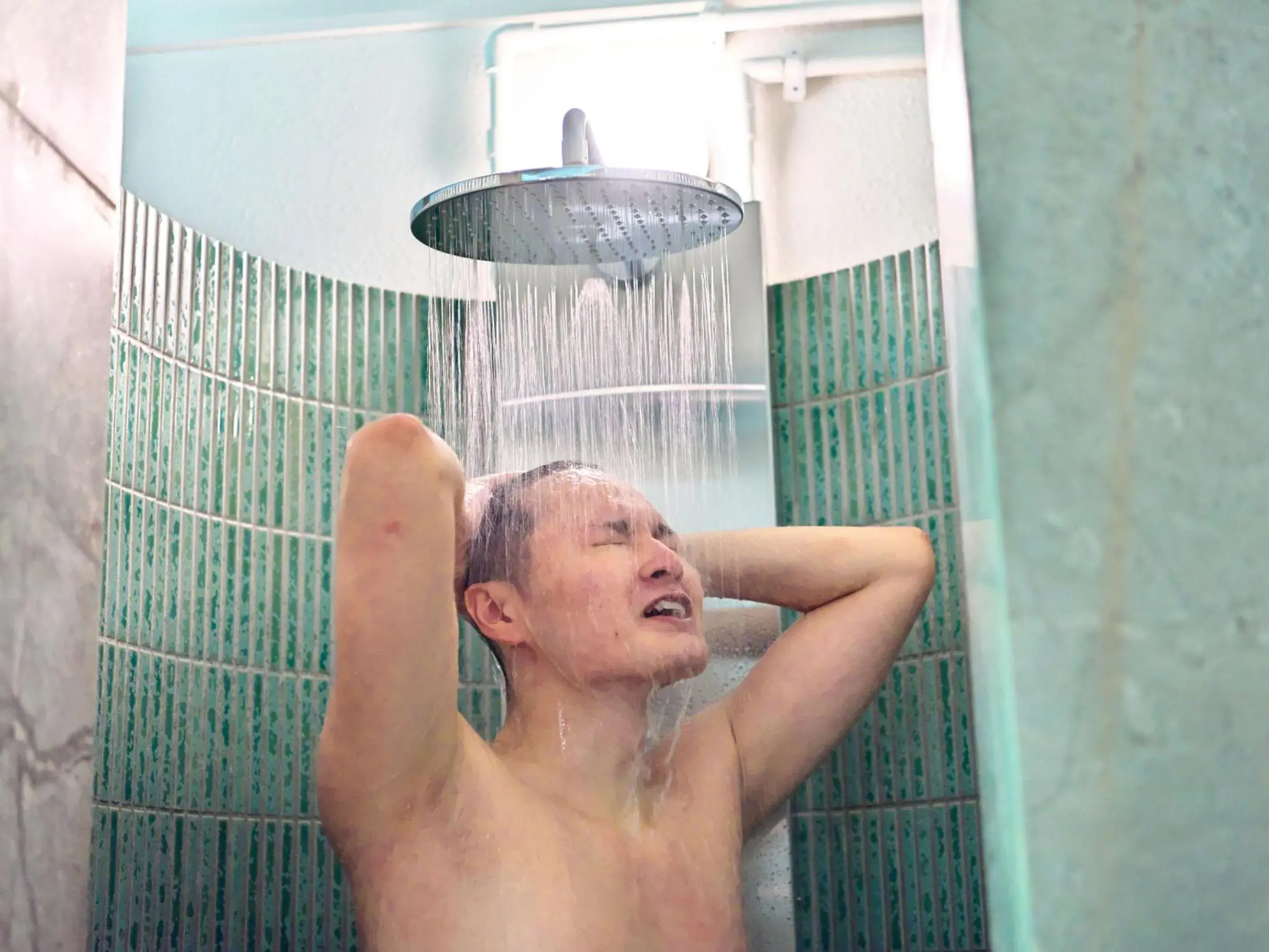 Shower in Jozankei View Hotel Shower in Jozankei View Hotel