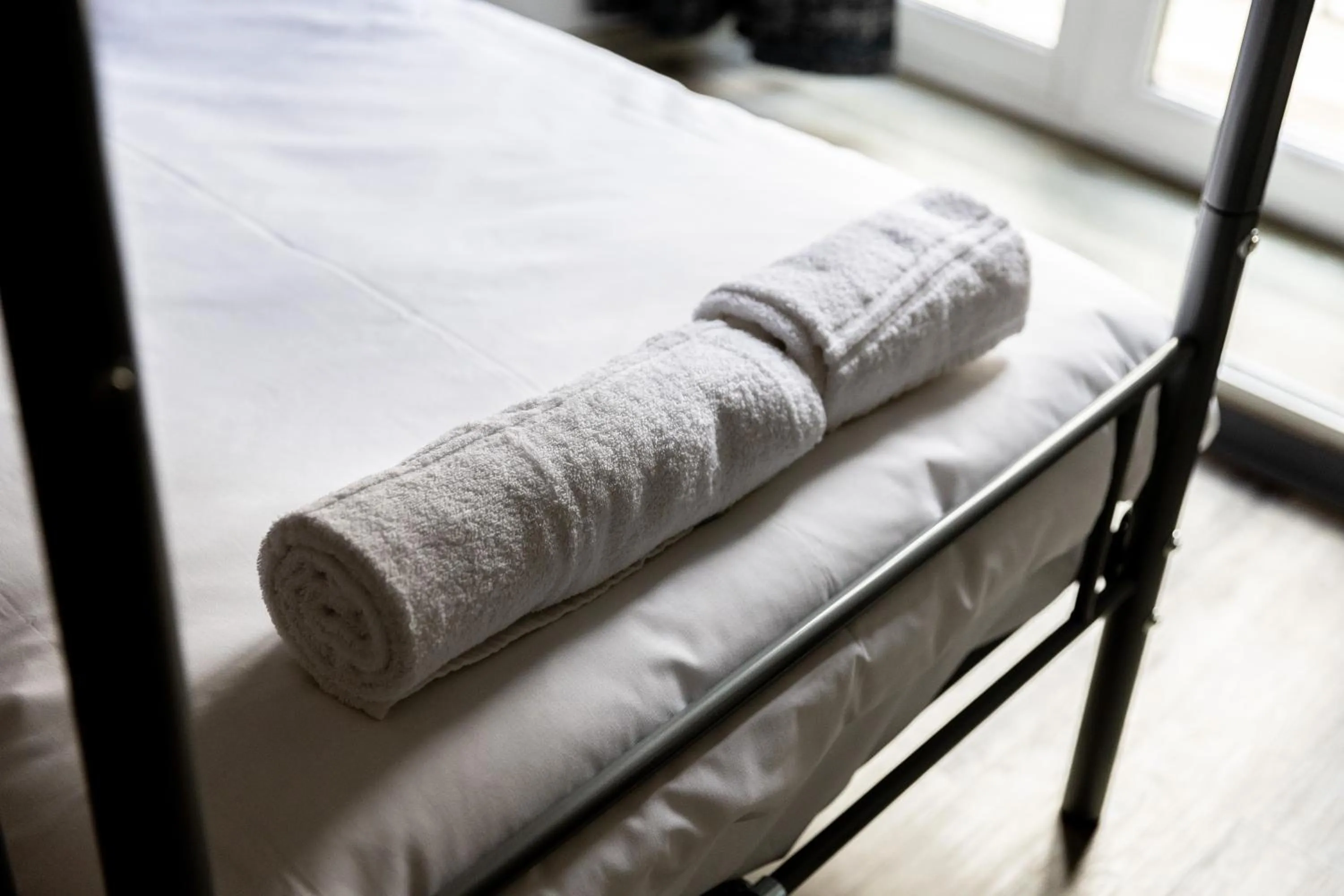 towels, Bed in Hotel Bristol