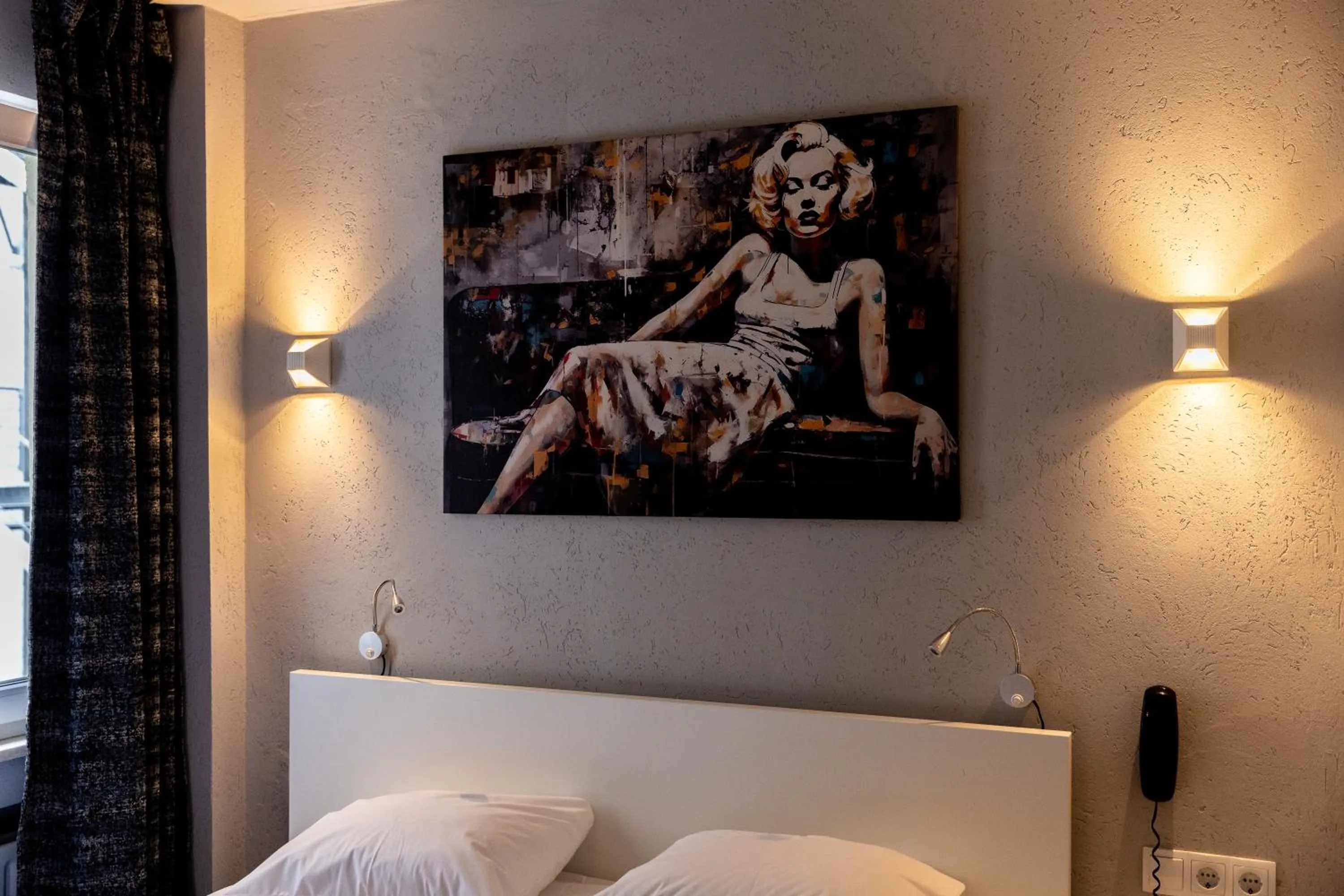 Bed in Hotel Bristol