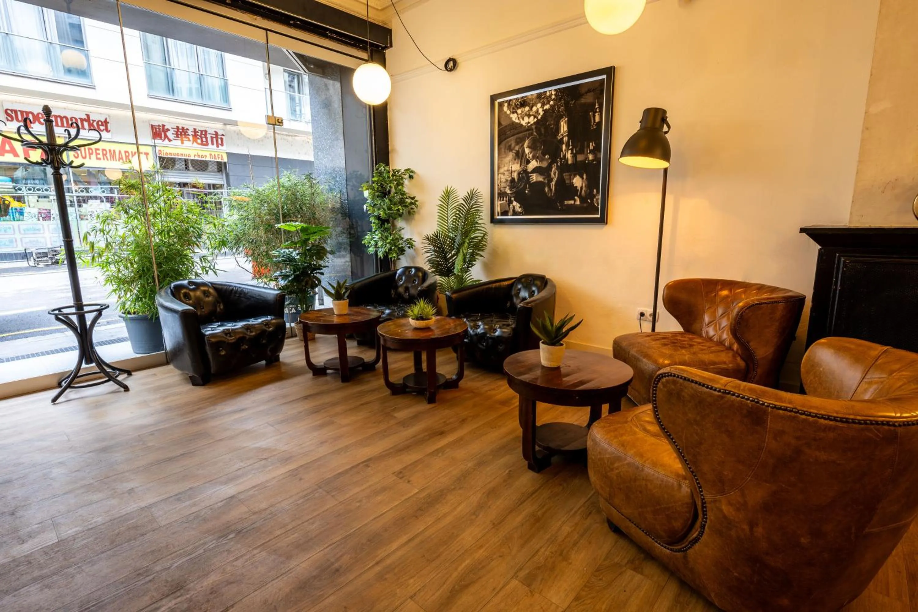 Living room in Hotel Bristol