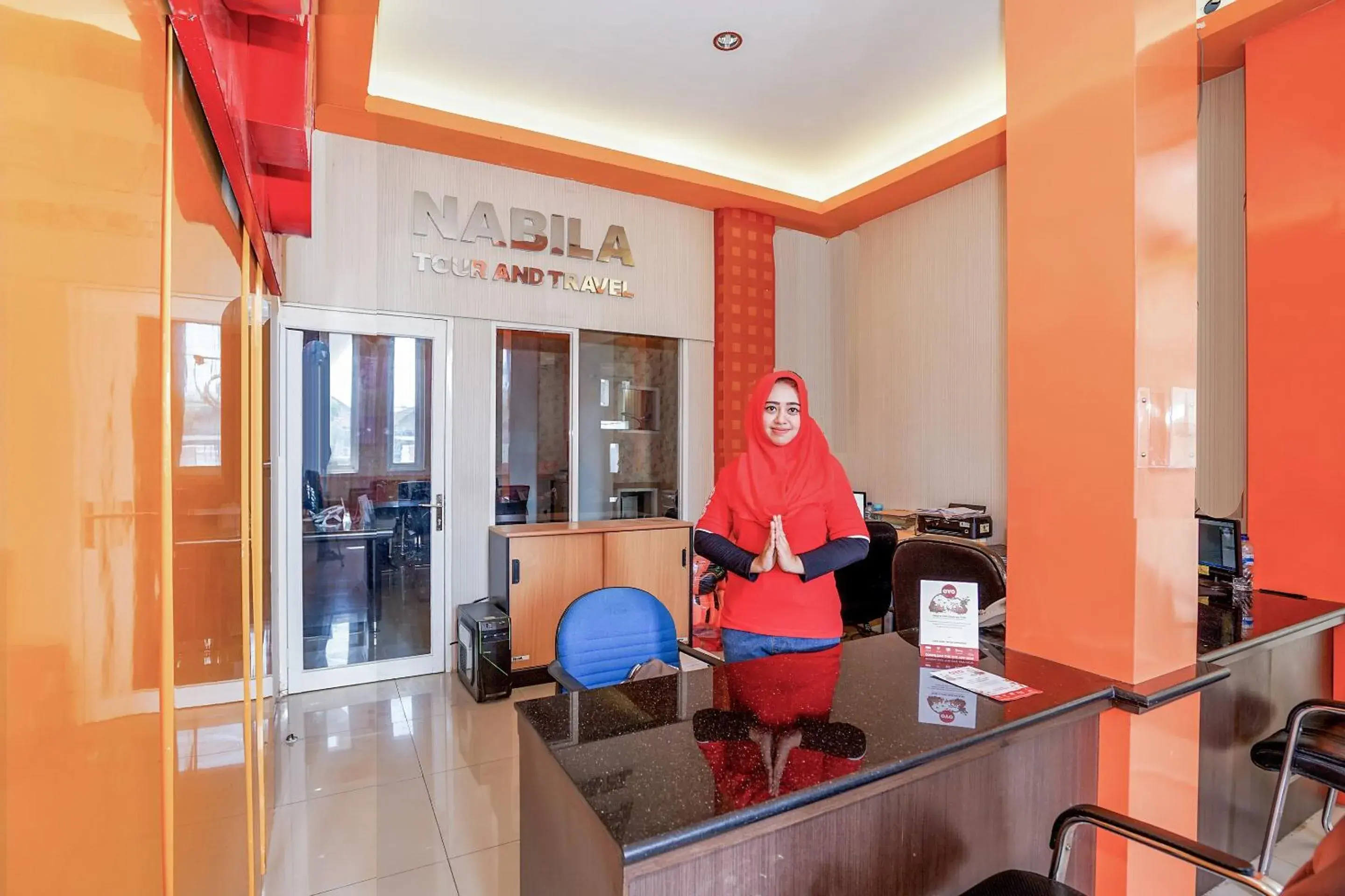 Lobby or reception in Hotel O Juanda Near Terminal International Juanda Lobby or reception in Hotel O Juanda Near Terminal International Juanda