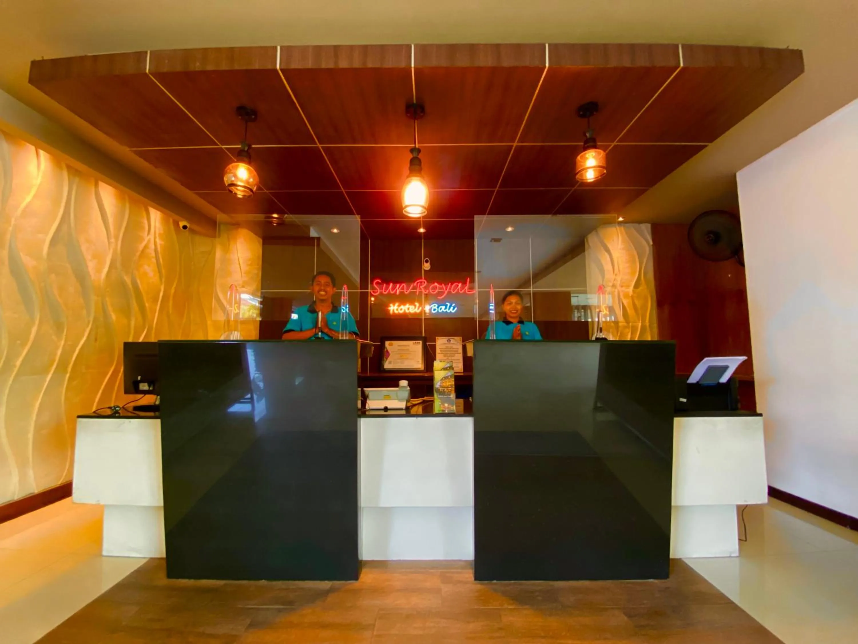 Lobby or reception in Sun Royal Hotel