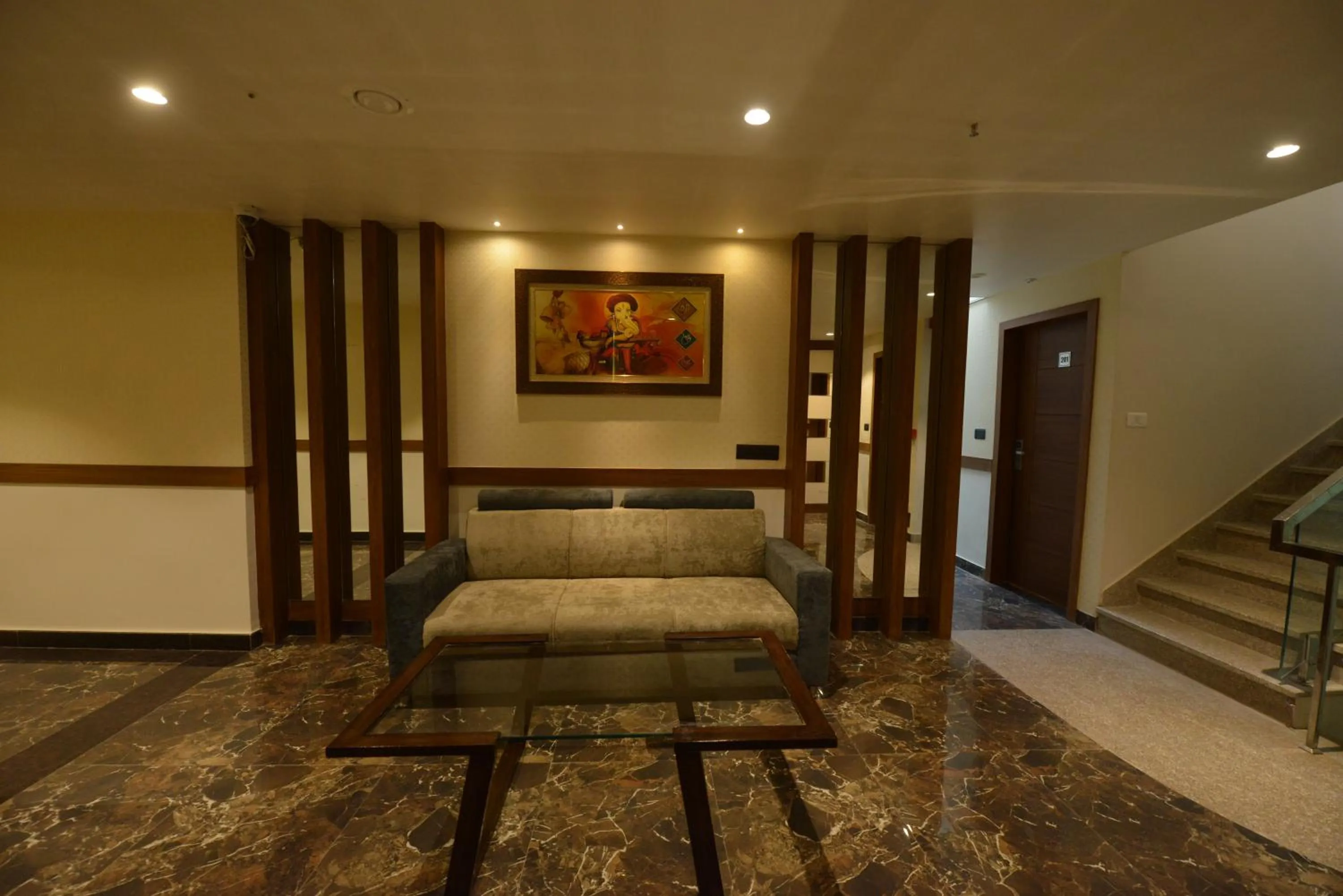 Seating area in Hotel RR 62-Jaipur City Centre Hotel