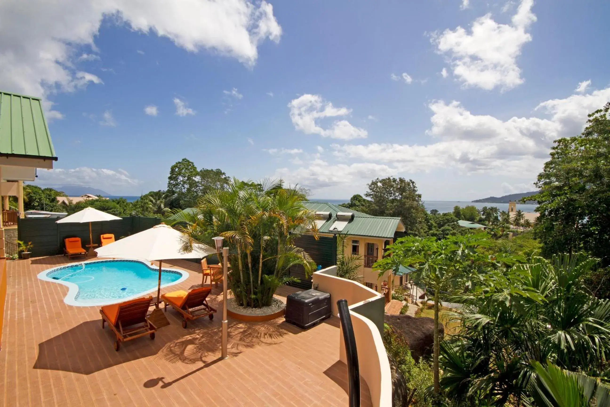 View (from property/room) in The Palm Seychelles View (from property/room) in The Palm Seychelles