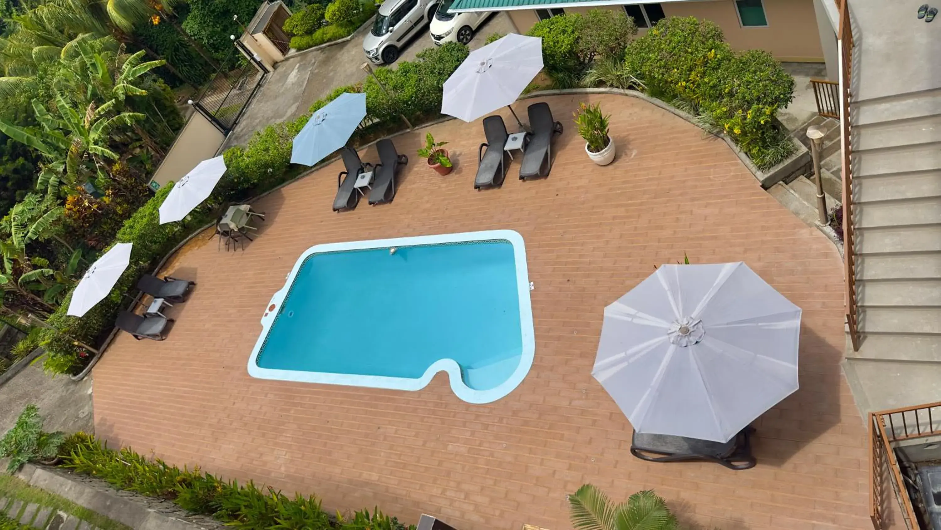 View (from property/room) in The Palm Seychelles View (from property/room) in The Palm Seychelles