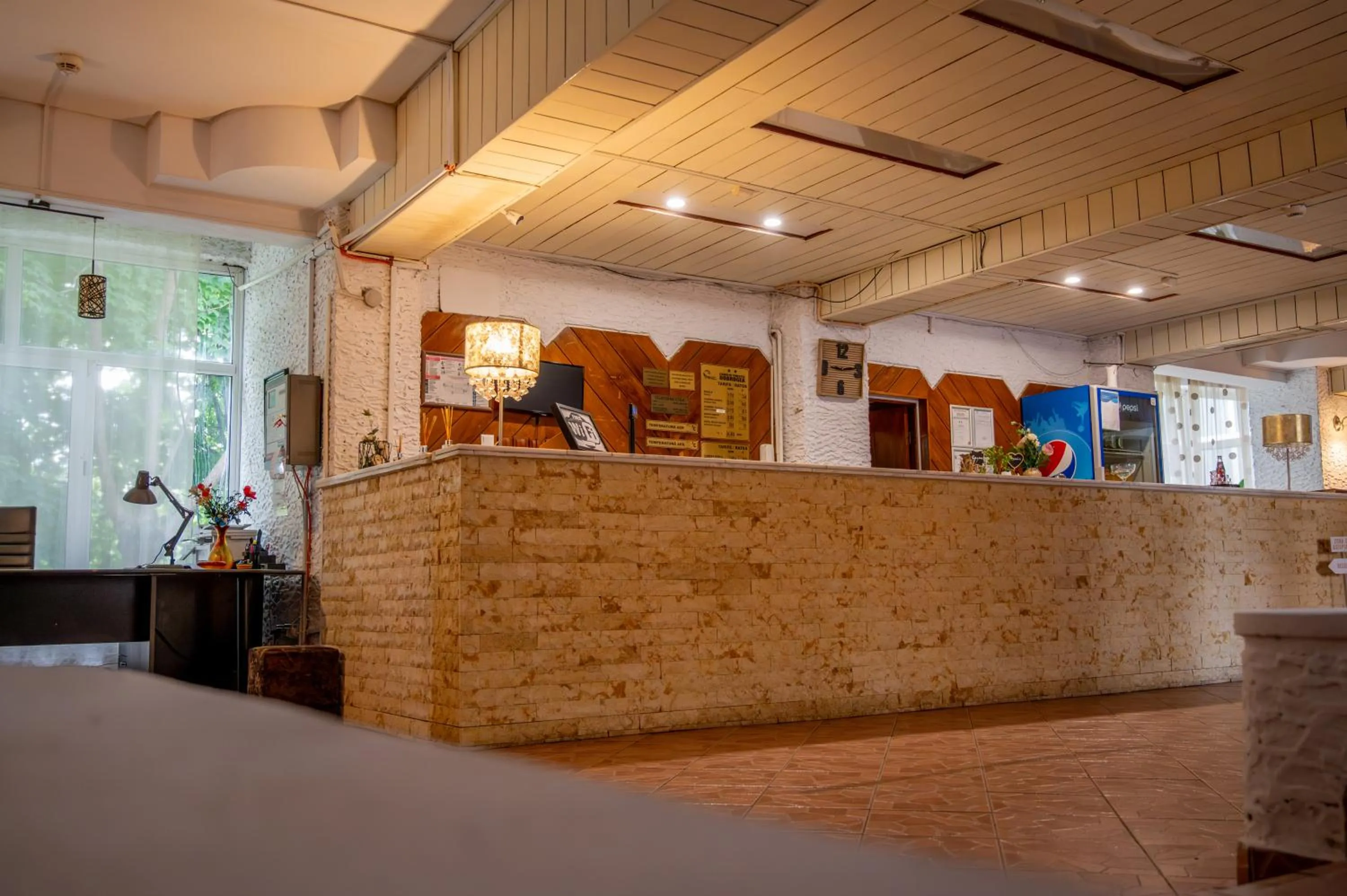 Lobby or reception in Hotel Dobrogea