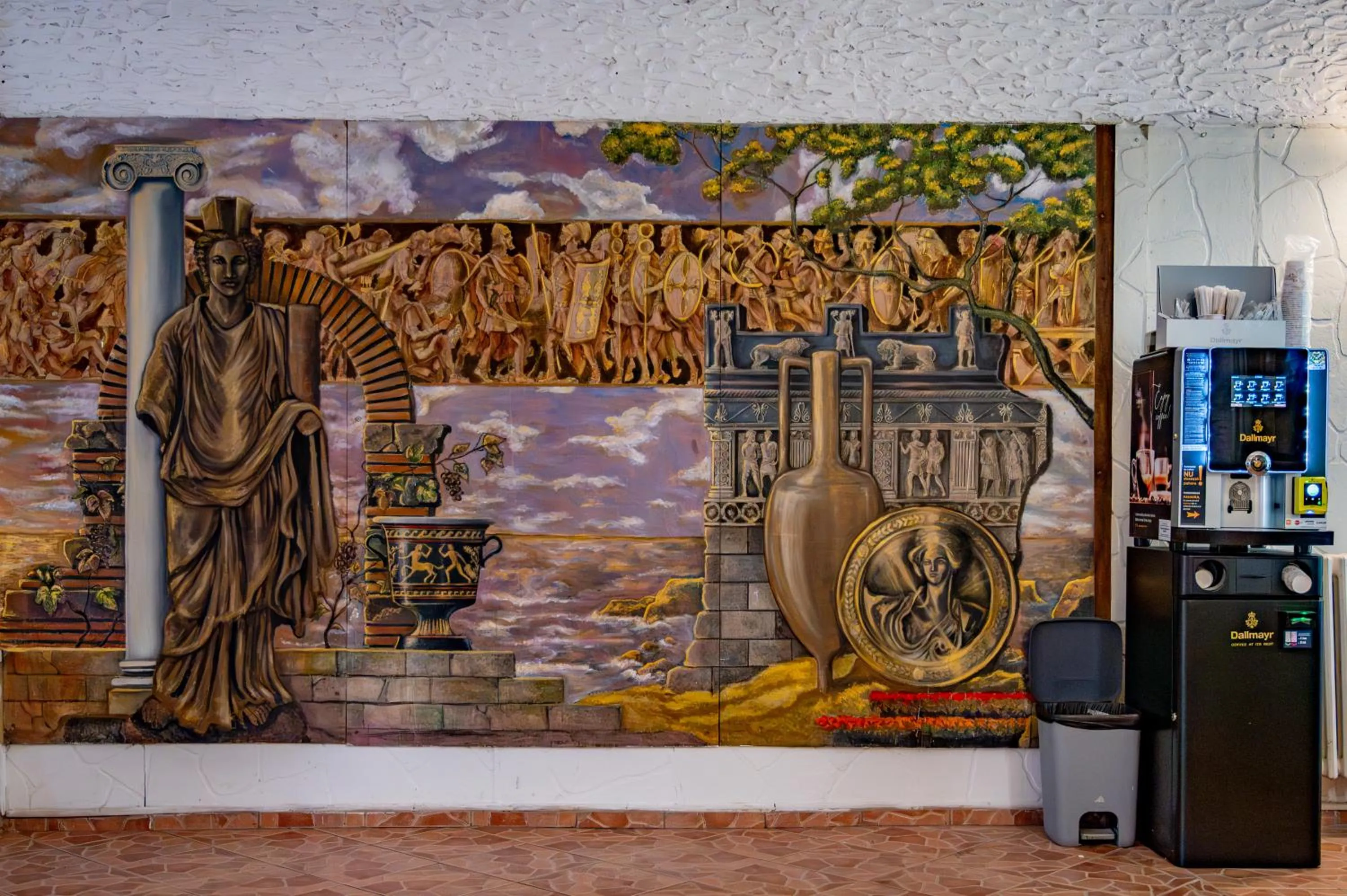 Lobby or reception in Hotel Dobrogea