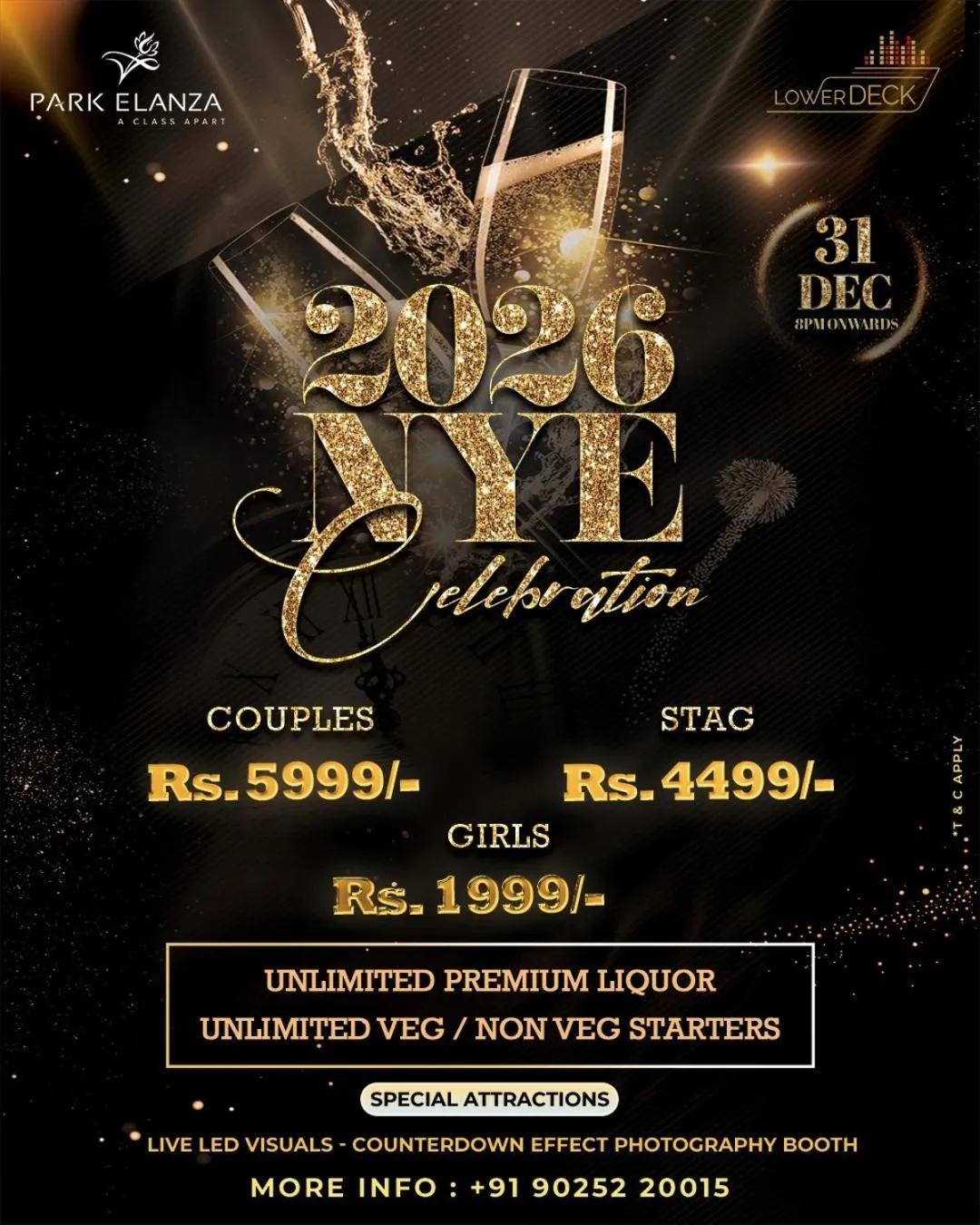 Restaurant/places to eat in Hotel Park Elanza Chennai