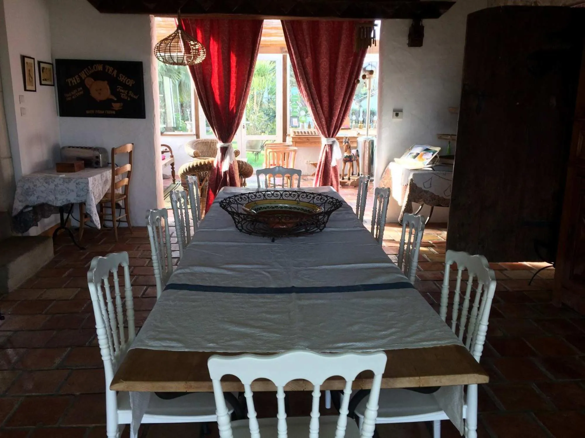 Seating area in Maison Basta