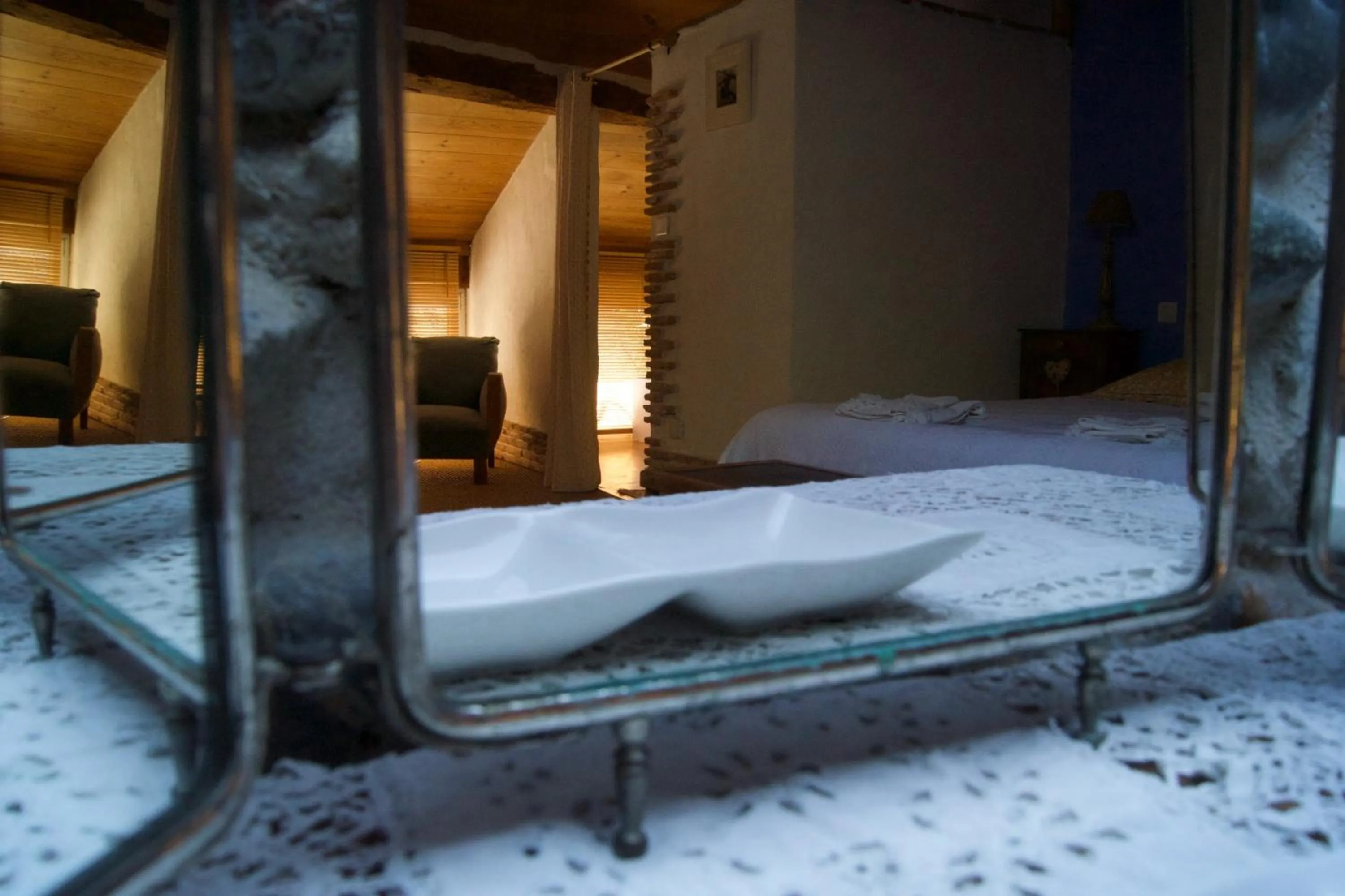 Decorative detail, Bed in Maison Basta