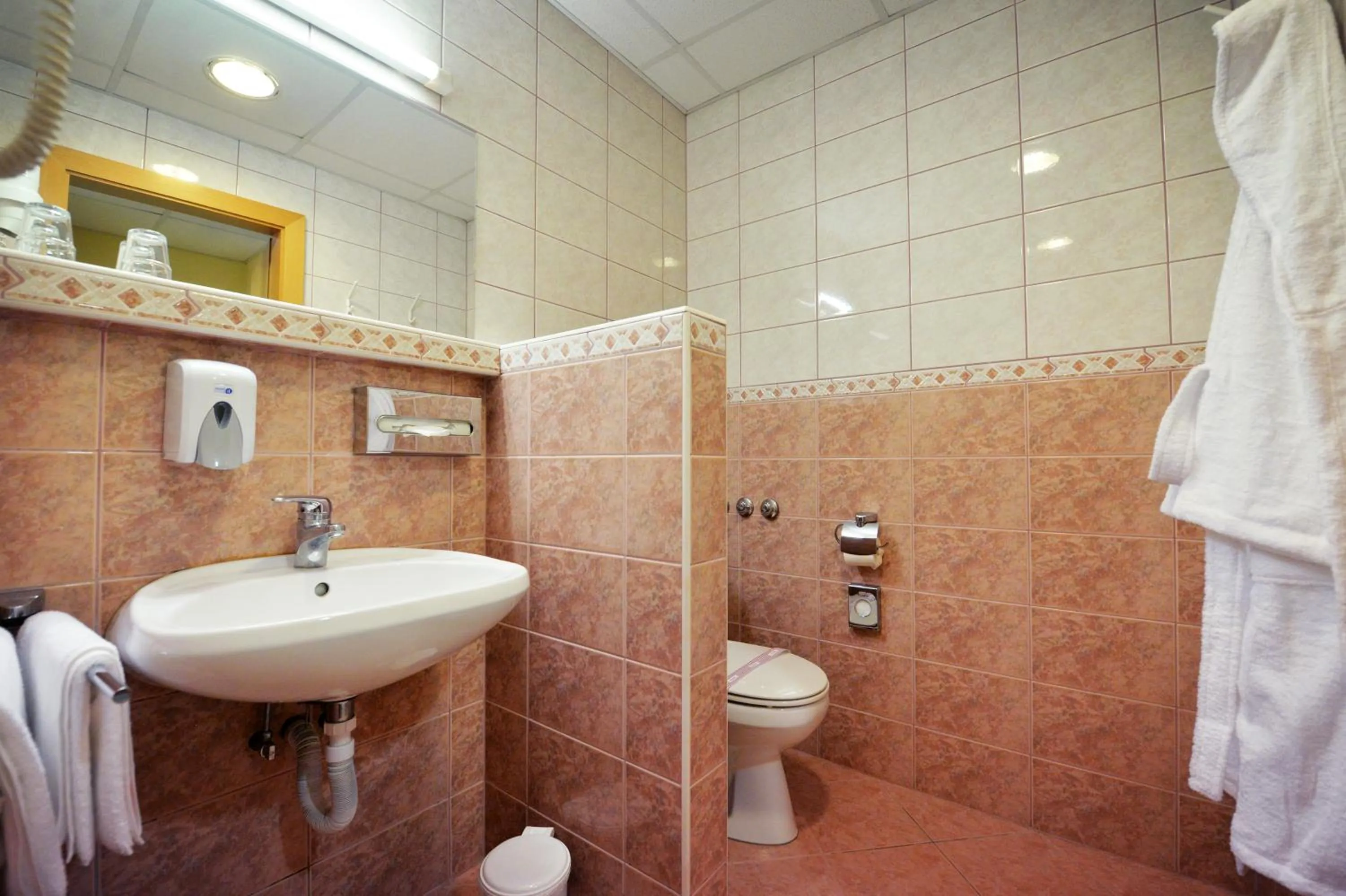 Bathroom in Panorama Hotel Noszvaj