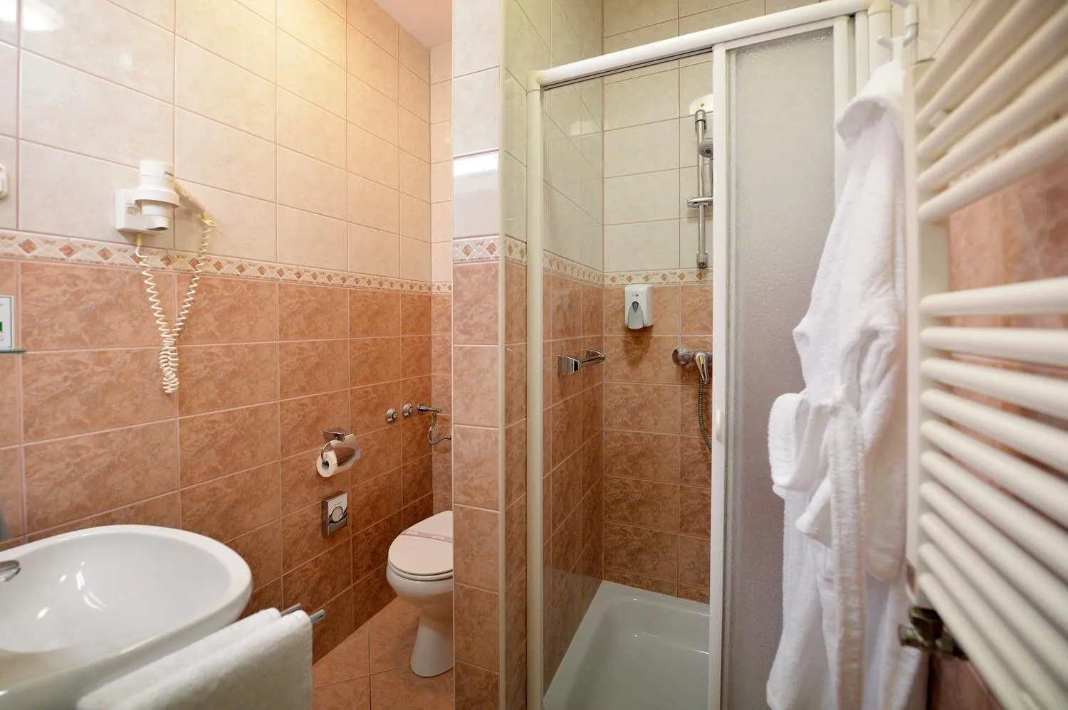 Bathroom in Panorama Hotel Noszvaj