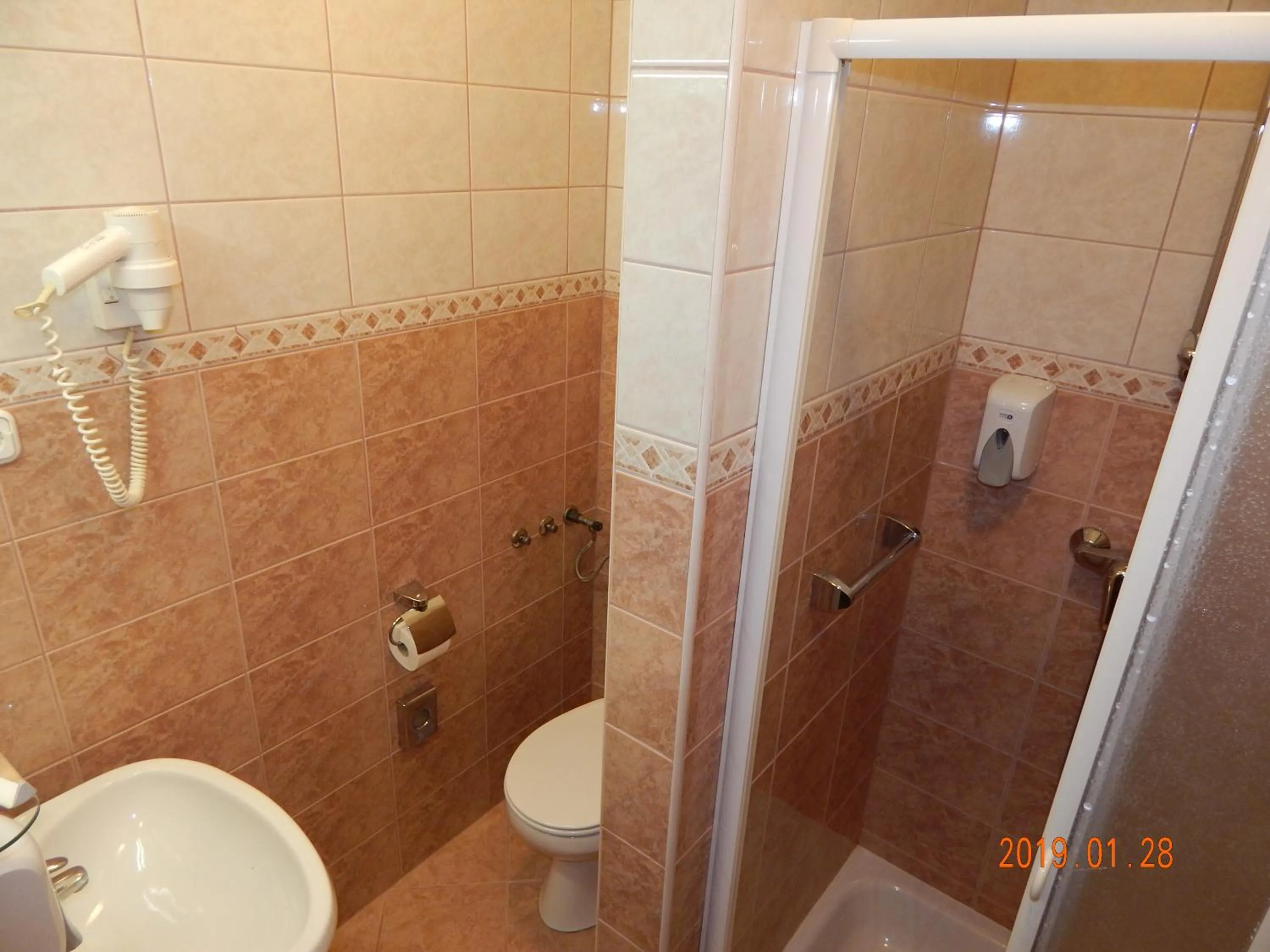 Bathroom in Panorama Hotel Noszvaj