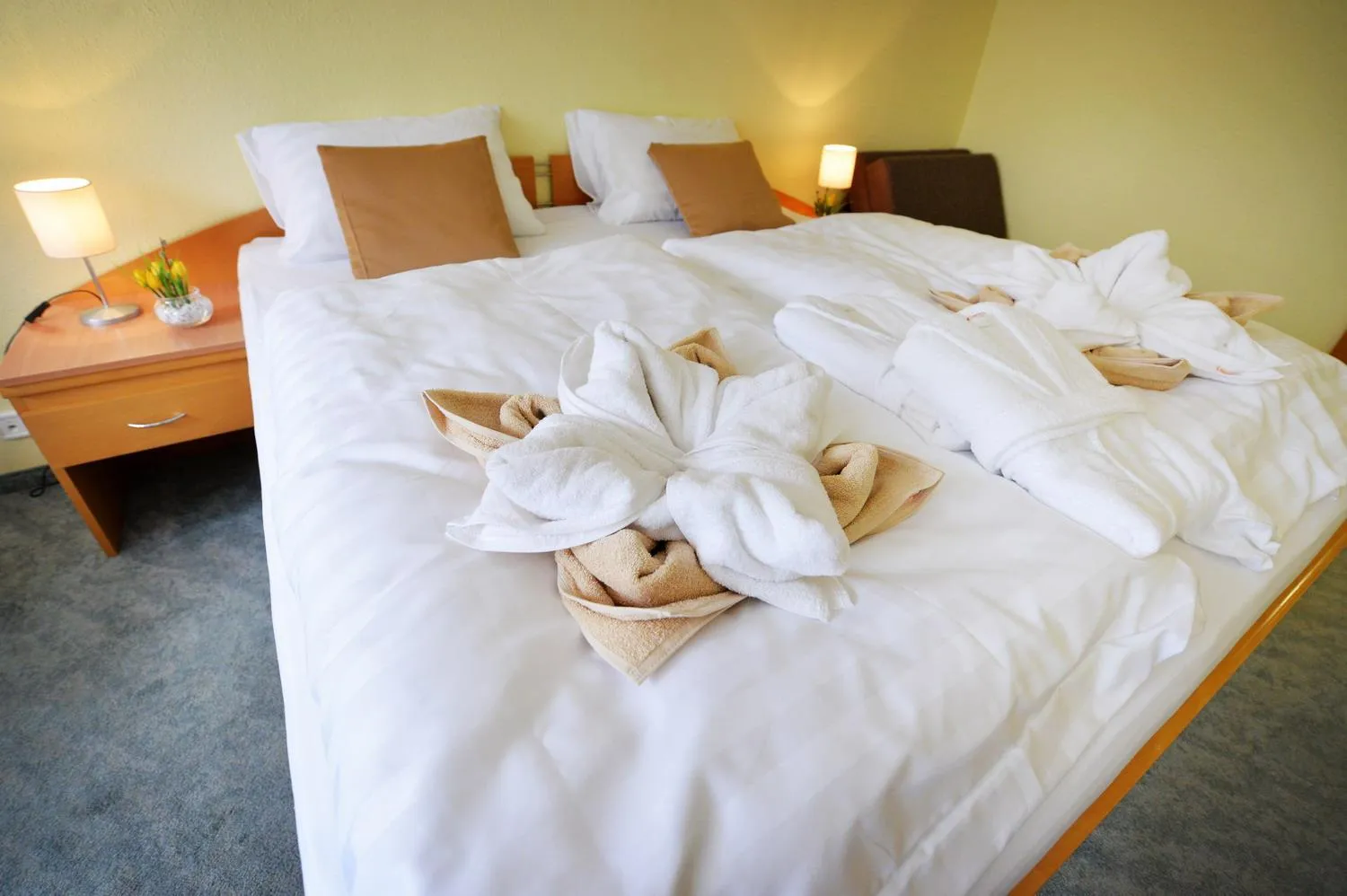 Photo of the whole room, Bed in Panorama Hotel Noszvaj