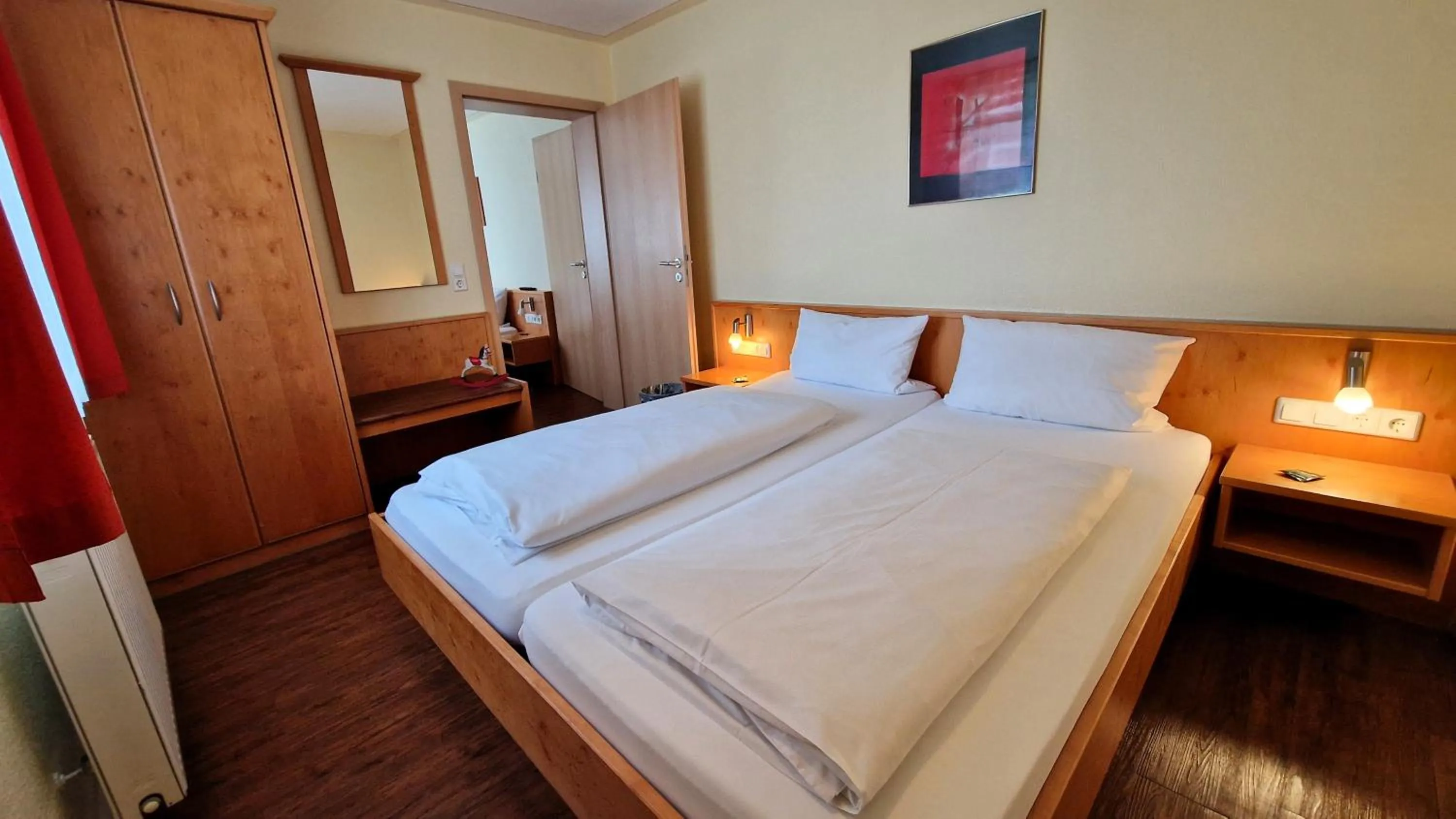 Bed in Autenrieder Gästehaus Schlossbräu