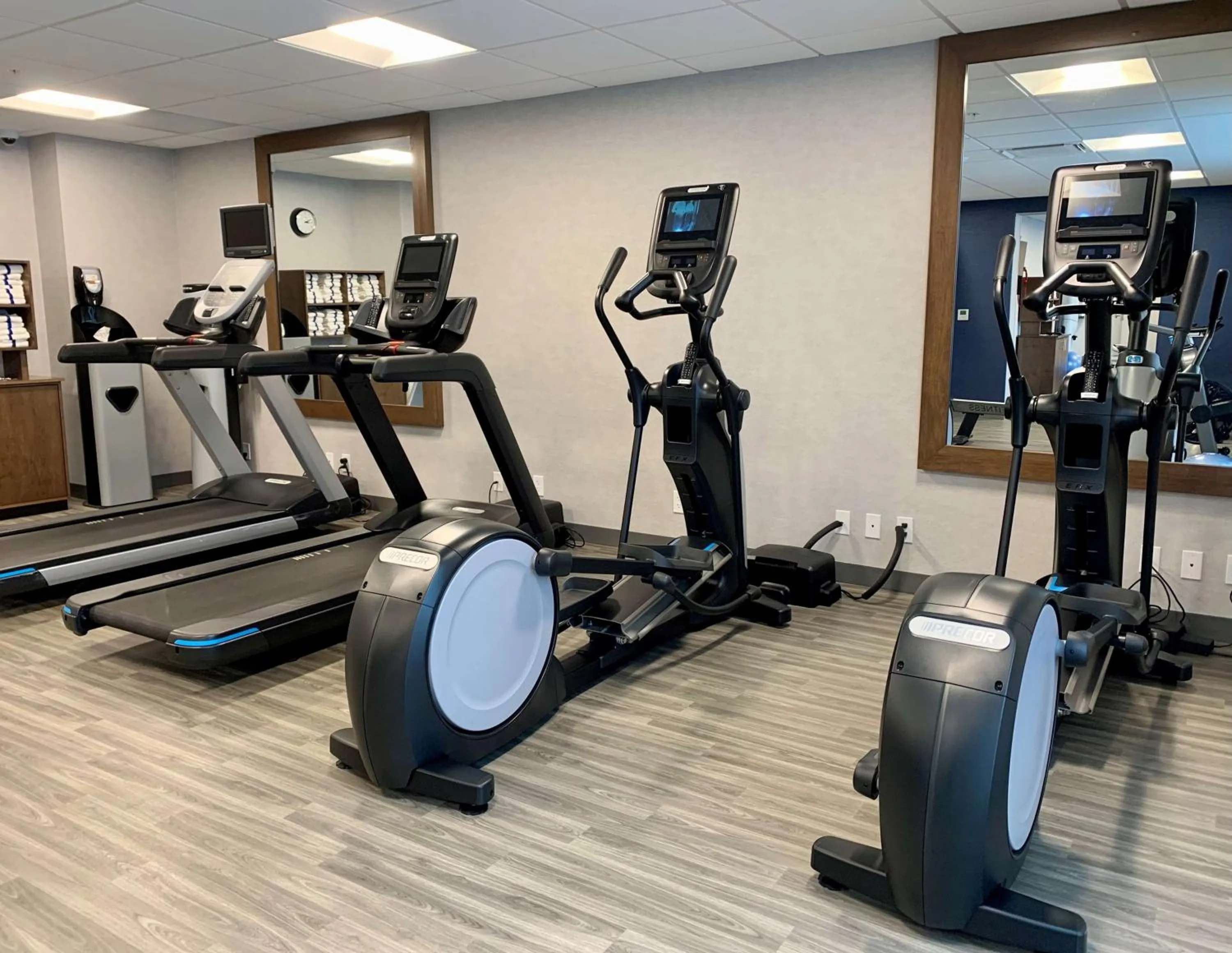 Fitness centre/facilities in Hampton Inn Harrisburg-East/Hershey