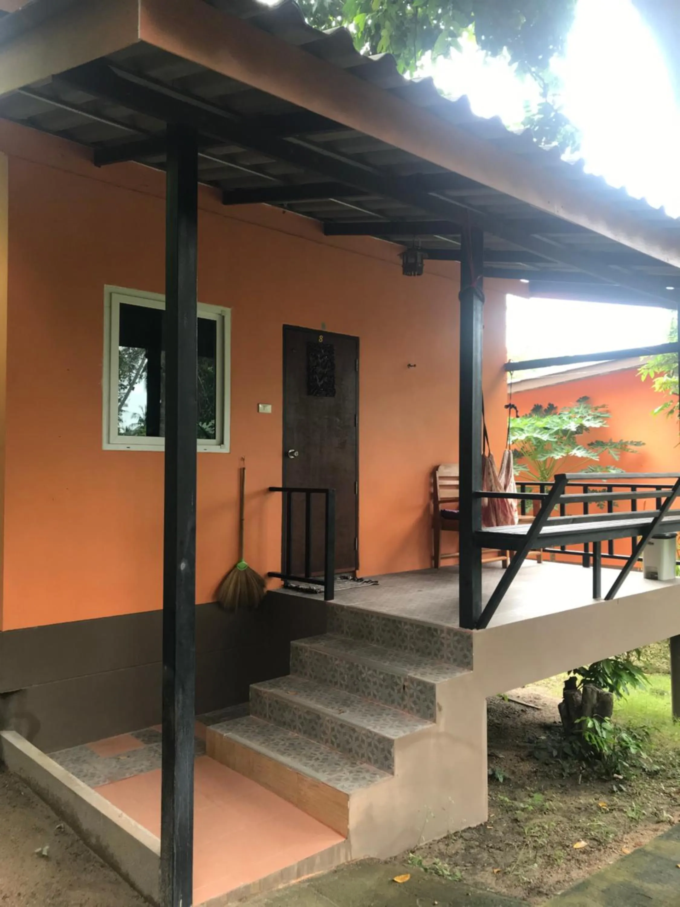 Balcony/Terrace in Pim Bungalow