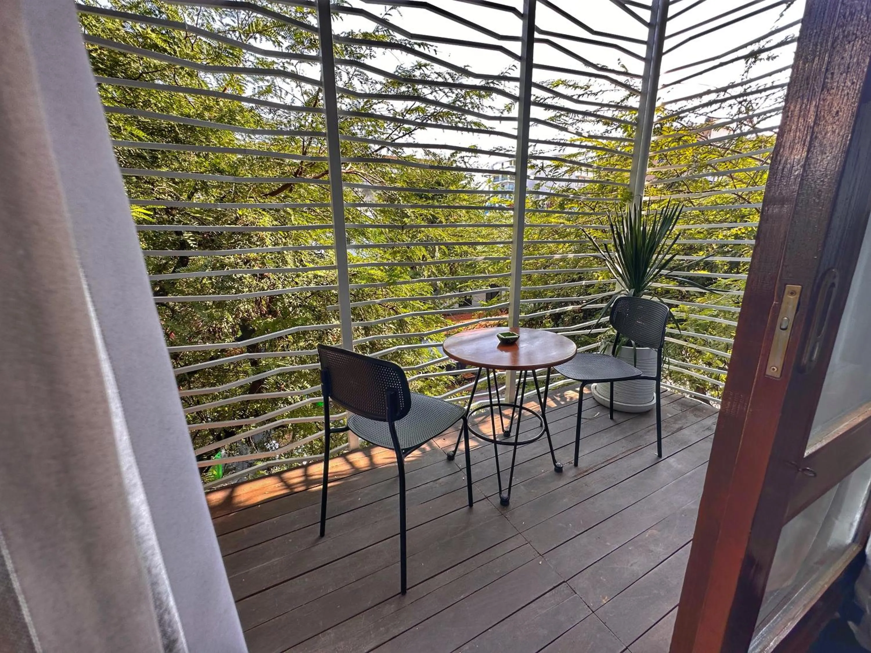 Balcony/Terrace in Monsoon Riverside Hotel