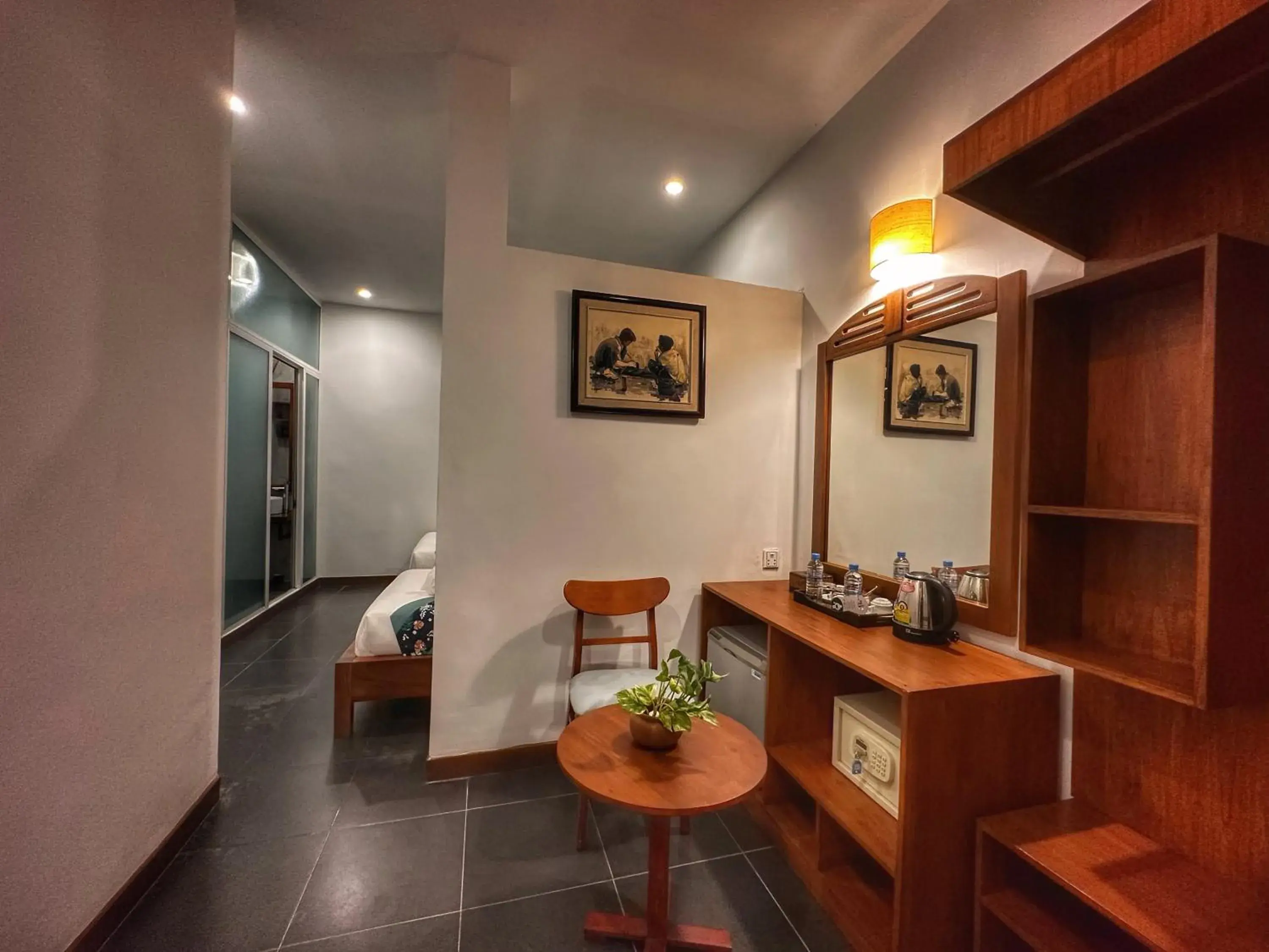 Deluxe Twin Room with Bathtub in Monsoon Riverside Hotel Deluxe Twin Room with Bathtub in Monsoon Riverside Hotel
