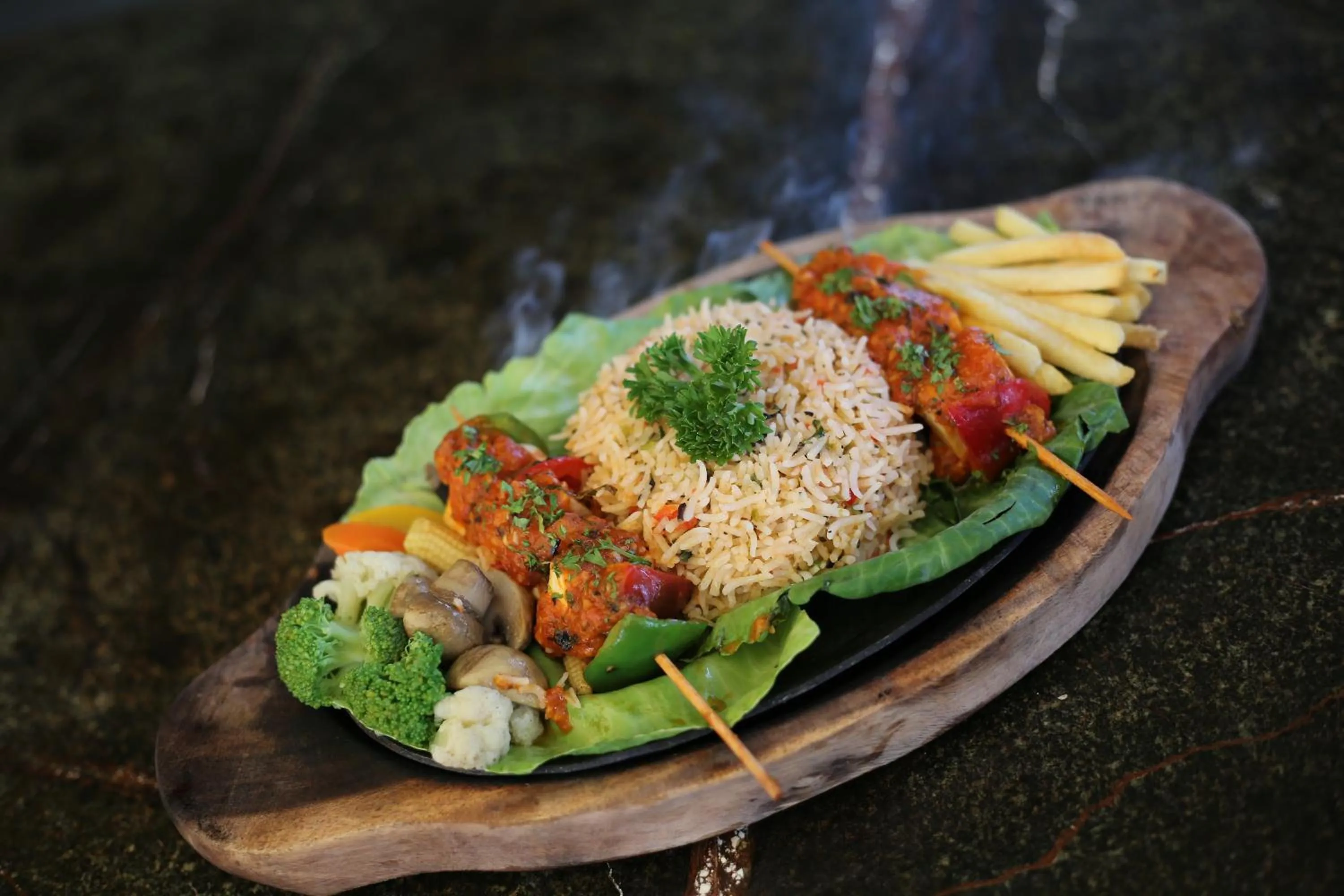 Food close-up in Hotel Winway