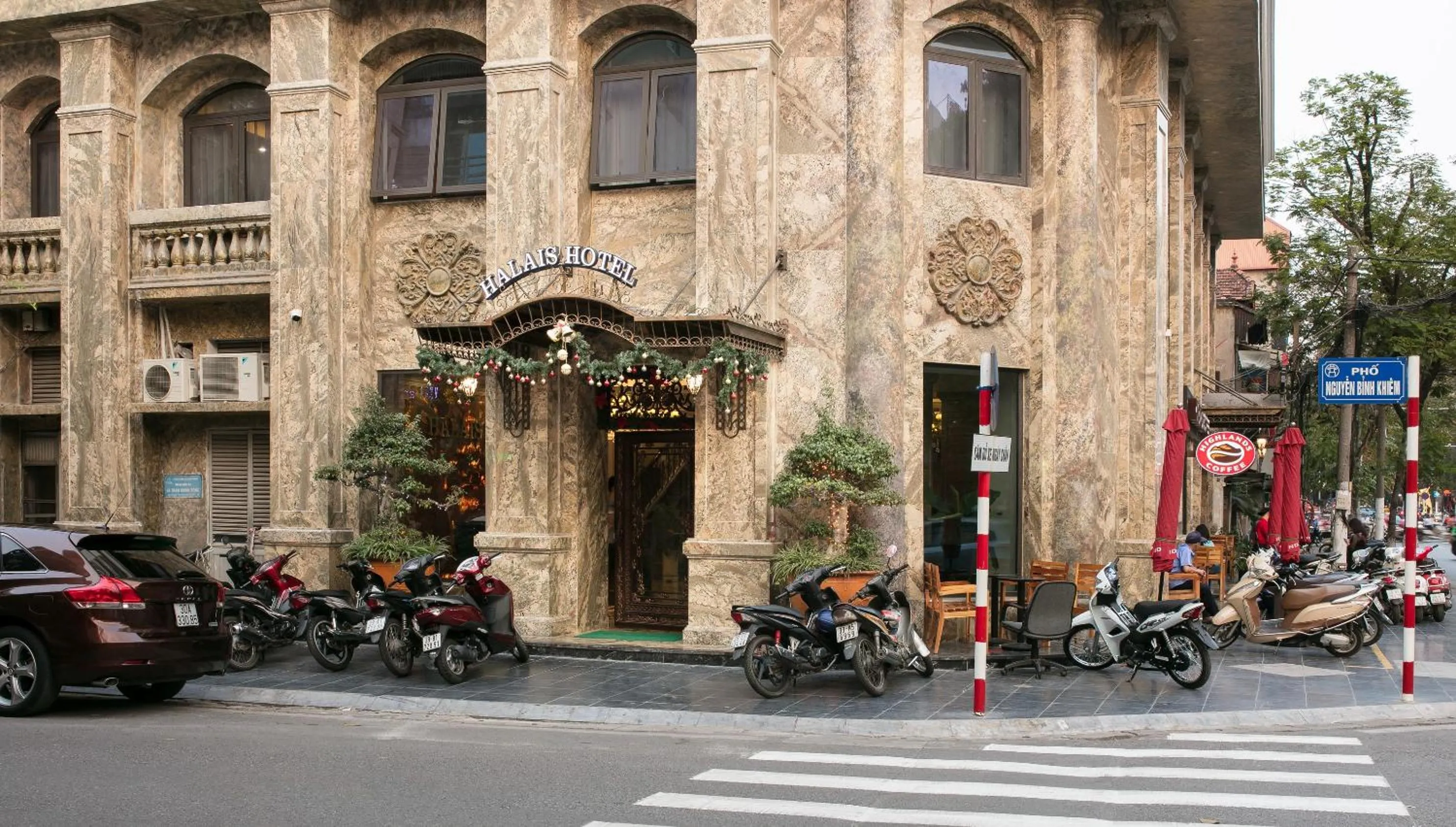 Property building in Halais Hotel