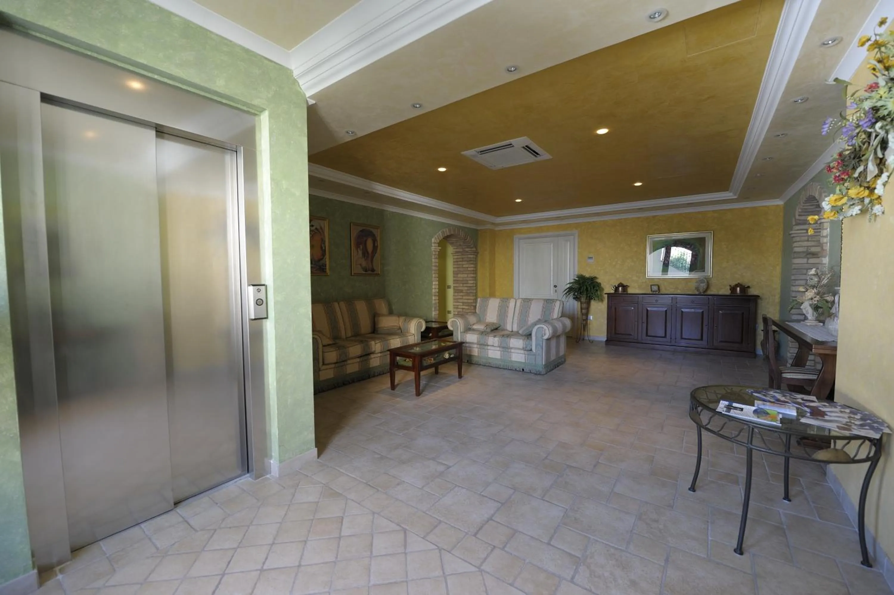 Lobby or reception in Il Vecchio Mulino