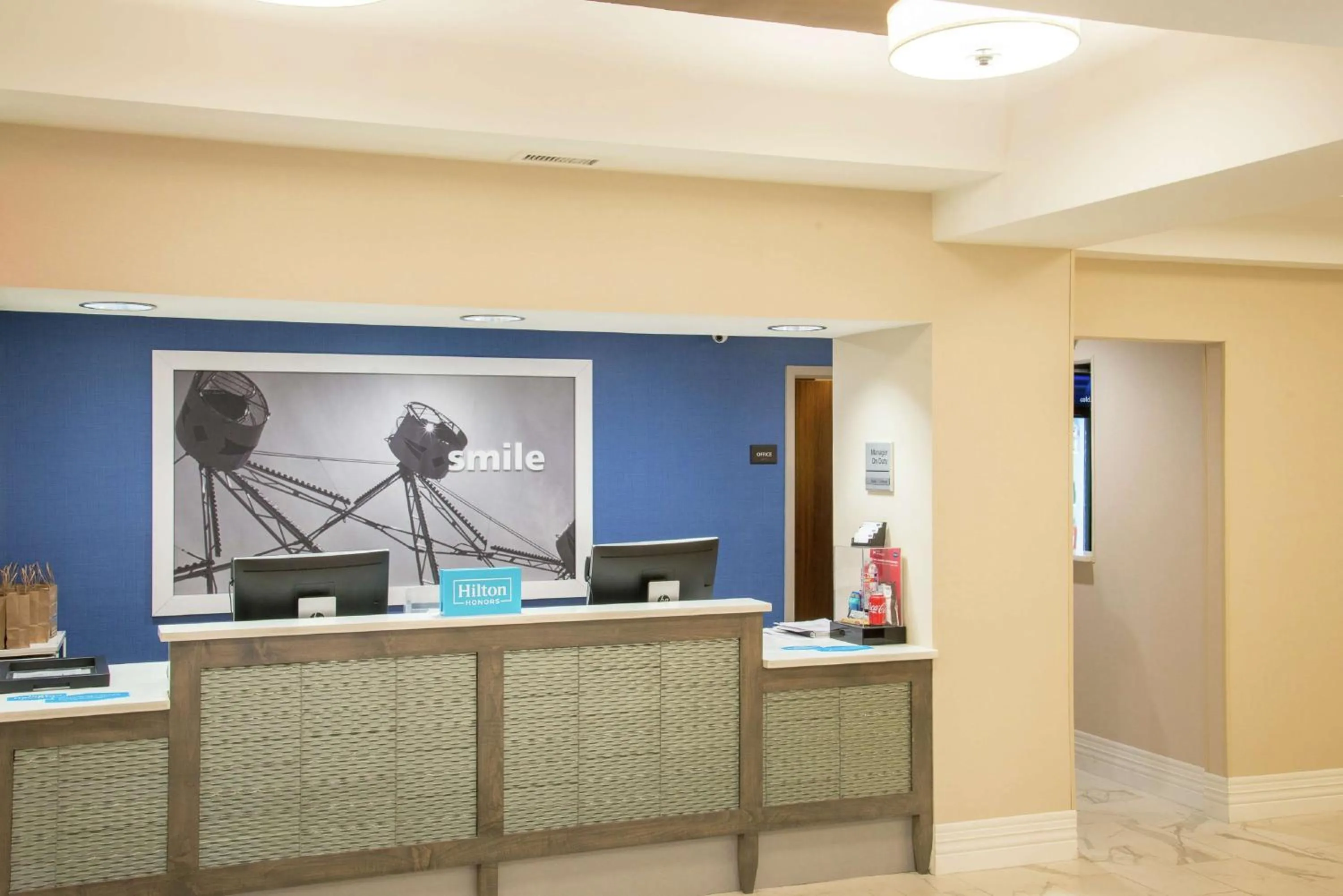 Lobby or reception in Hampton Inn & Suites Jackson Coliseum