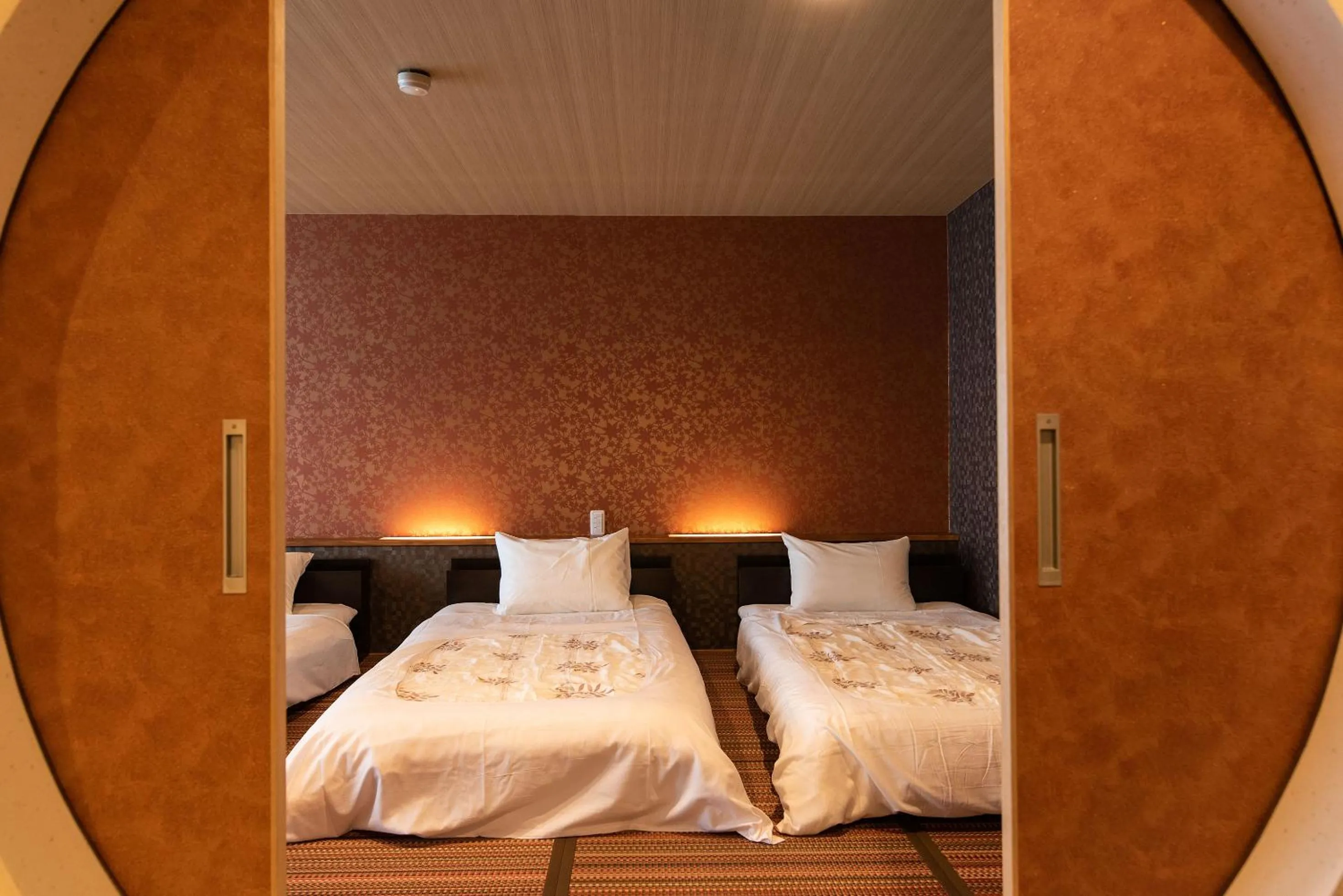 Photo of the whole room, Bed in Unzen Sky Hotel