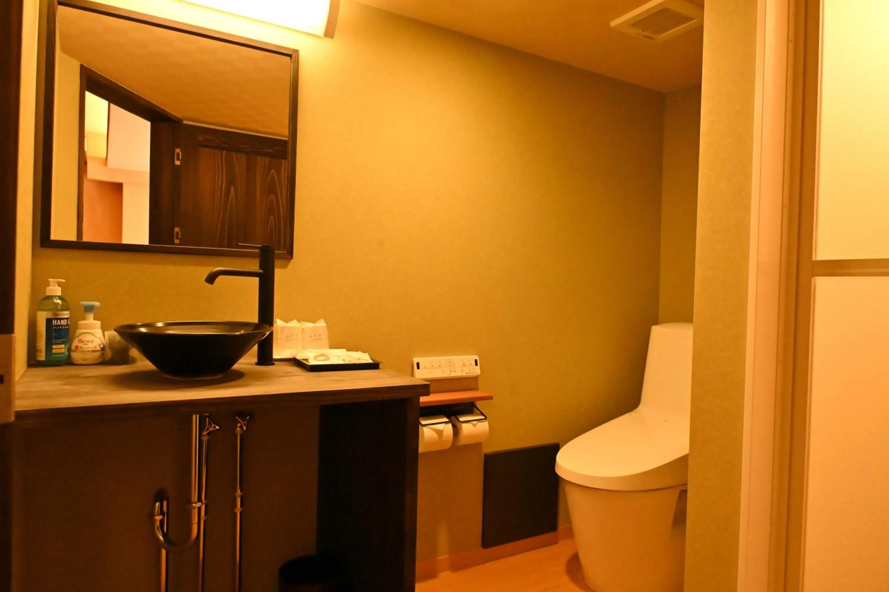 Bed in Unzen Sky Hotel