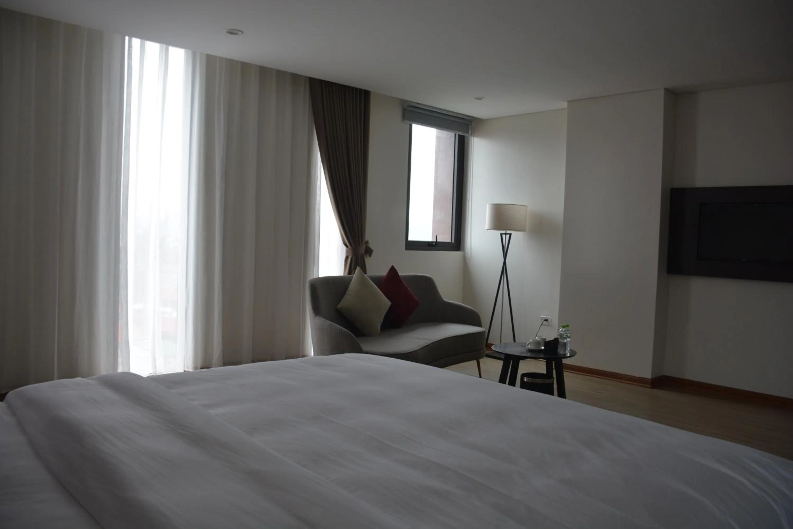 Bed in Max Boutique Hotel