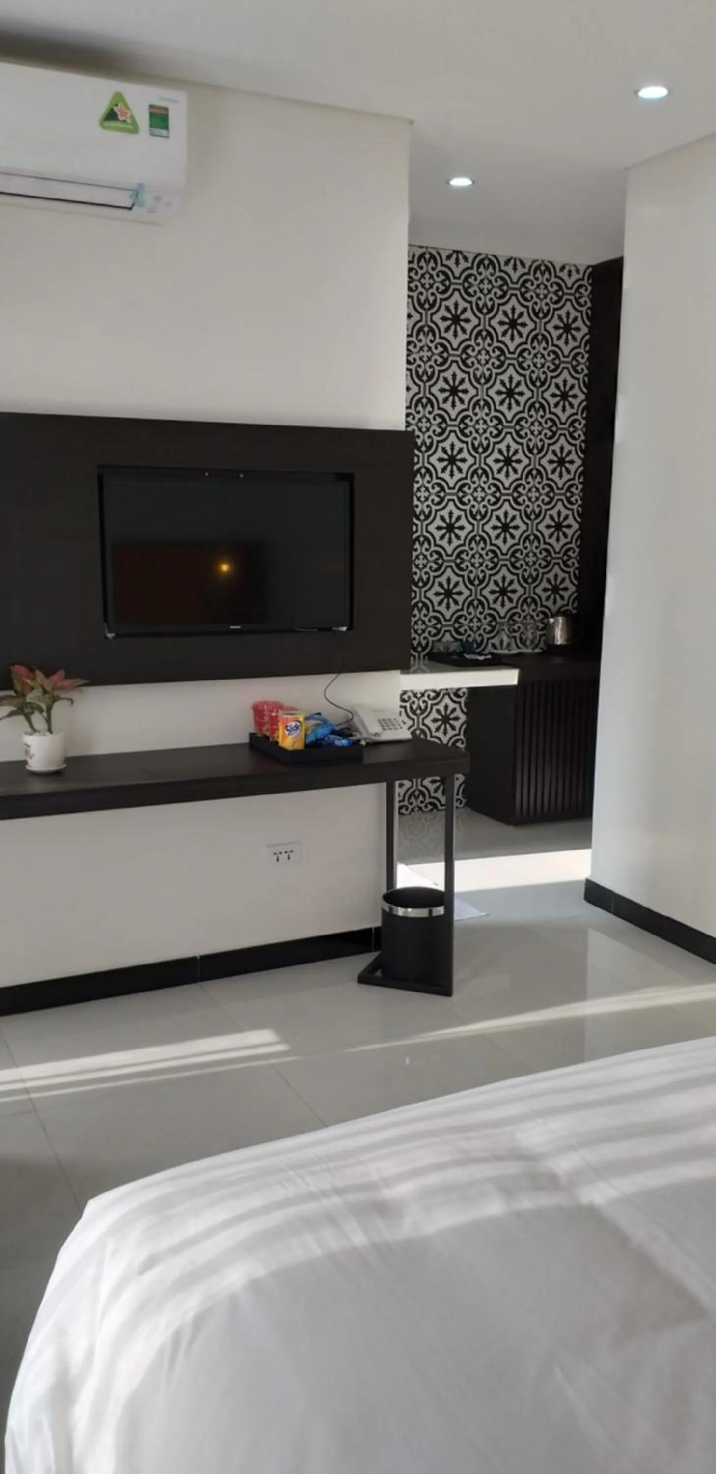 Bed in Max Boutique Hotel