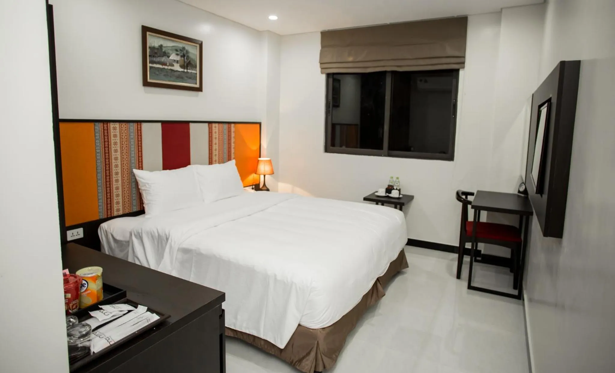 Bed in Max Boutique Hotel