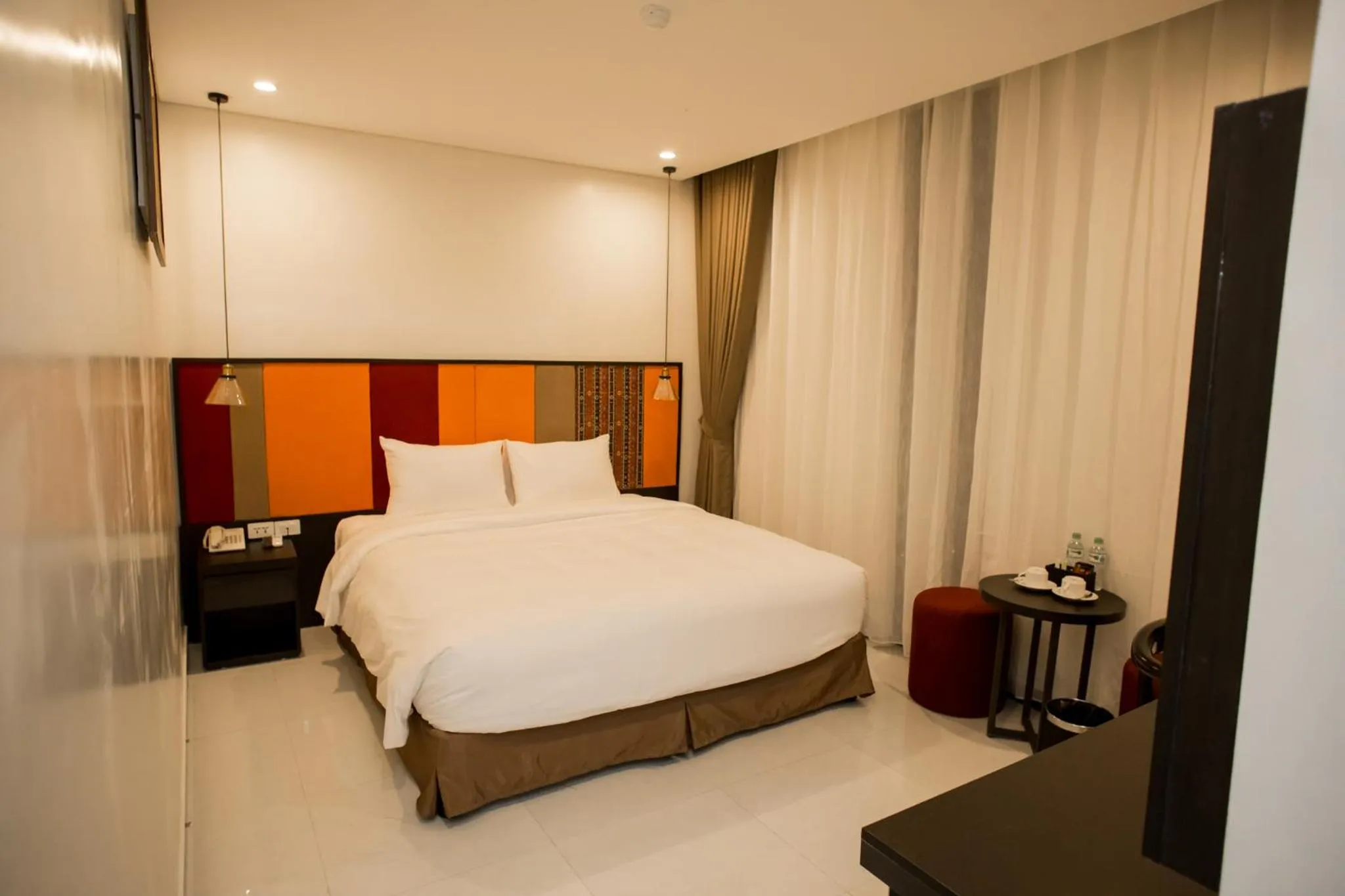 Bed in Max Boutique Hotel