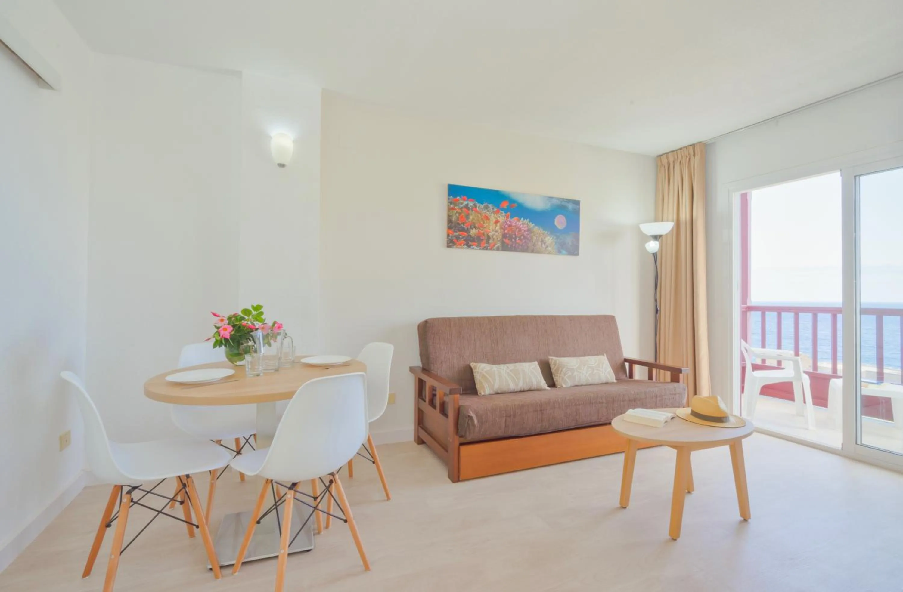 Living room in Apartamentos Centro Cancajos