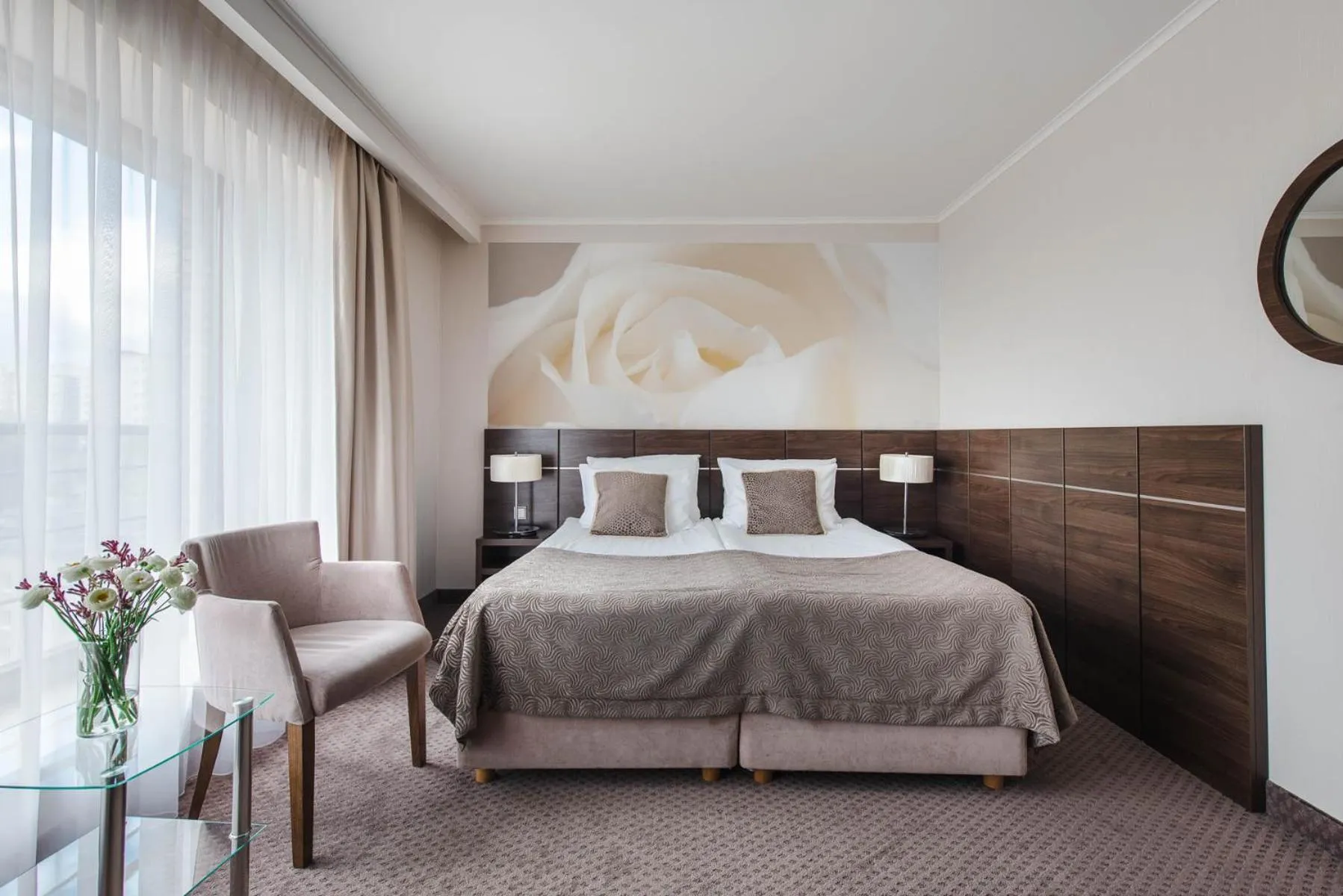 Bed in Hotel Różany Gaj - Destigo Hotels