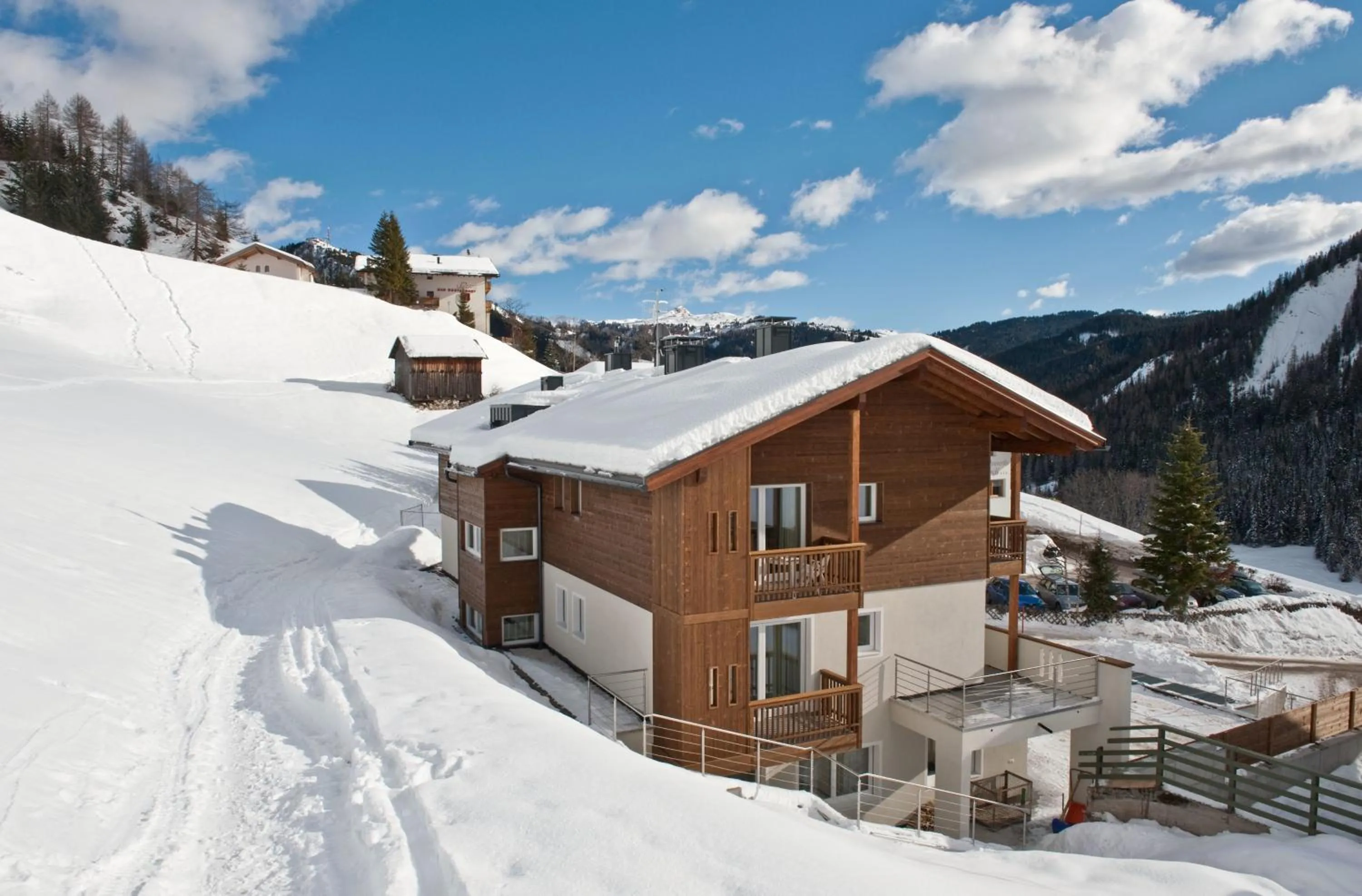 Winter in Ciasa Sunara