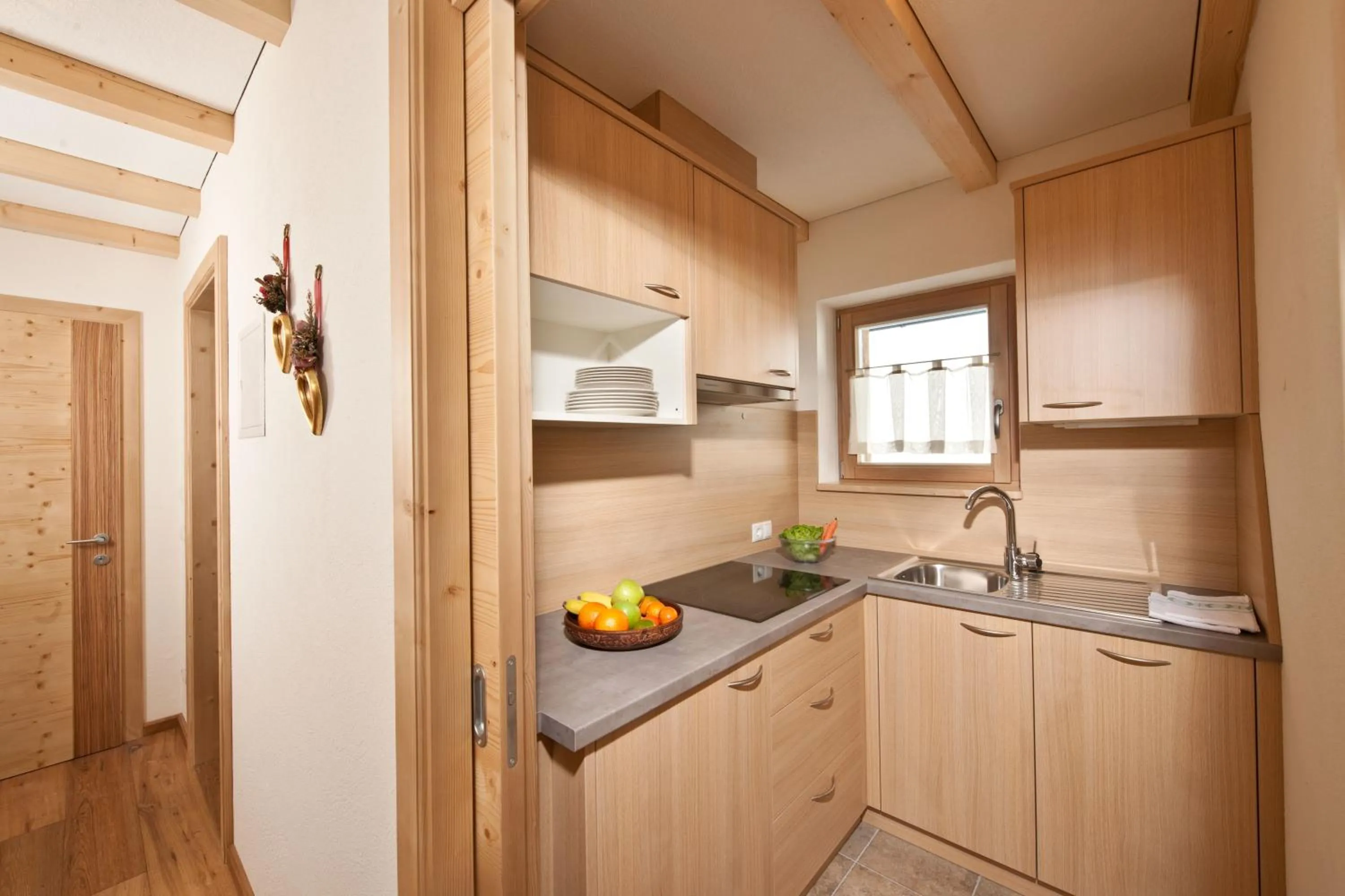 Kitchen or kitchenette in Ciasa Sunara