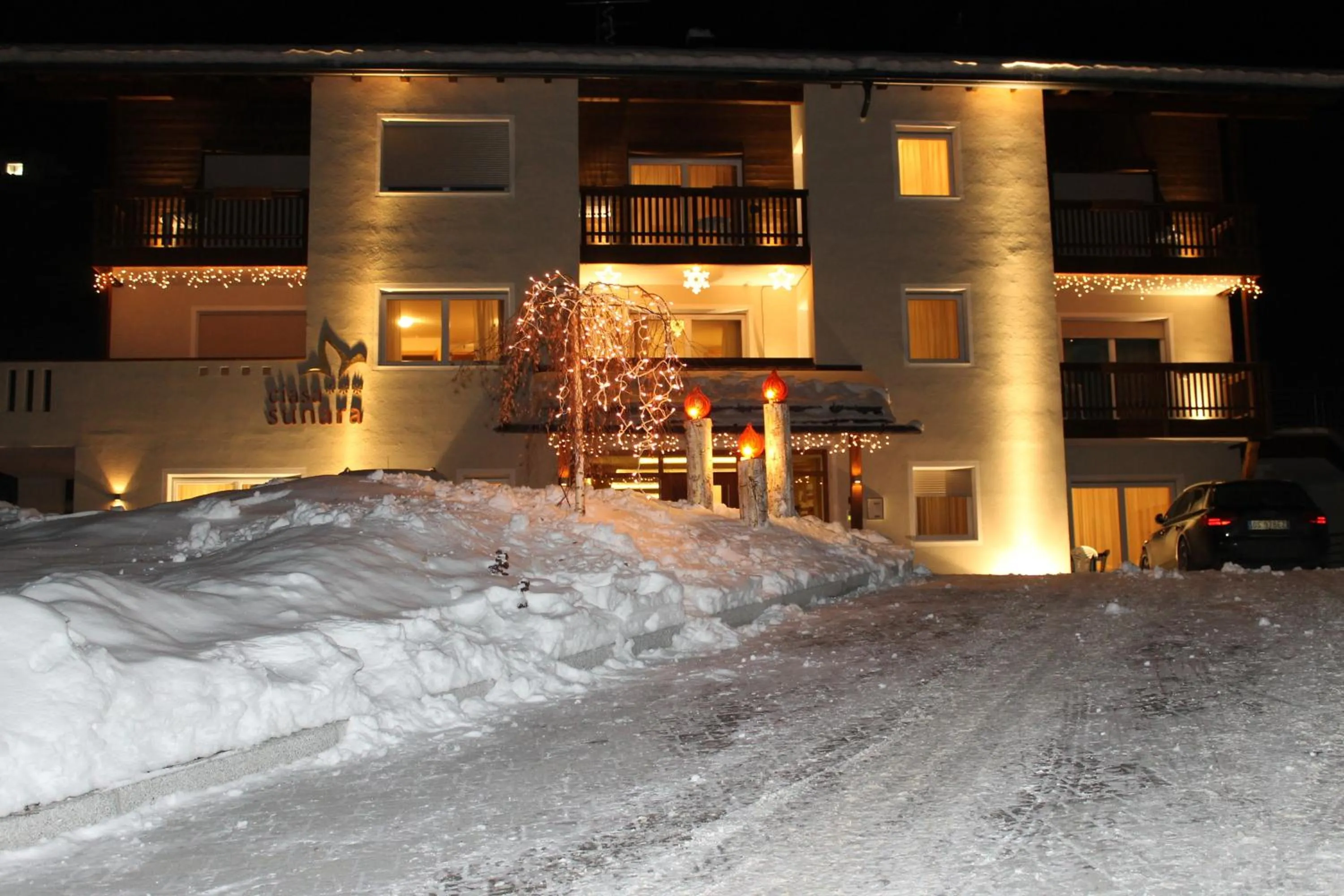 Facade/entrance in Ciasa Sunara