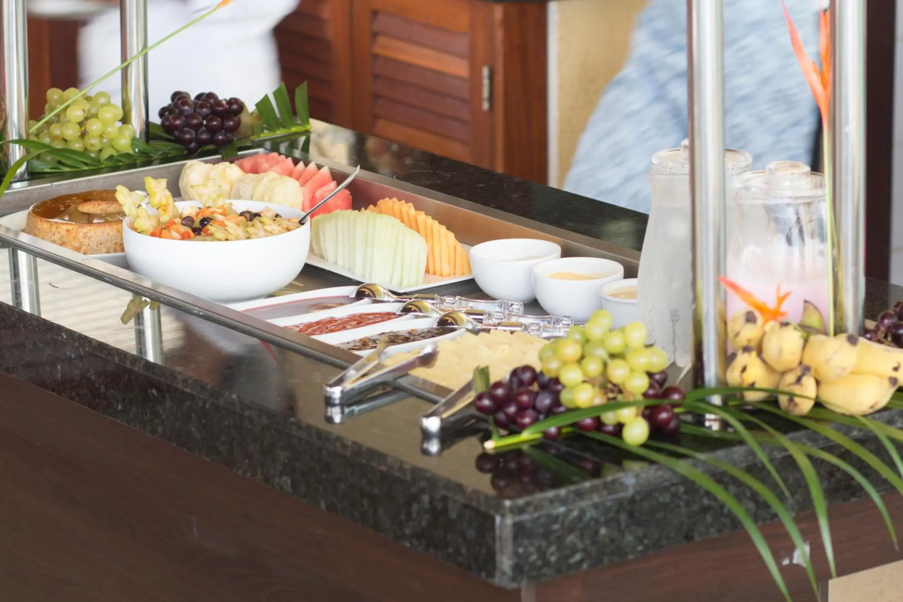 Buffet breakfast in Kristie Resort Natal Hotel Buffet breakfast in Kristie Resort Natal Hotel