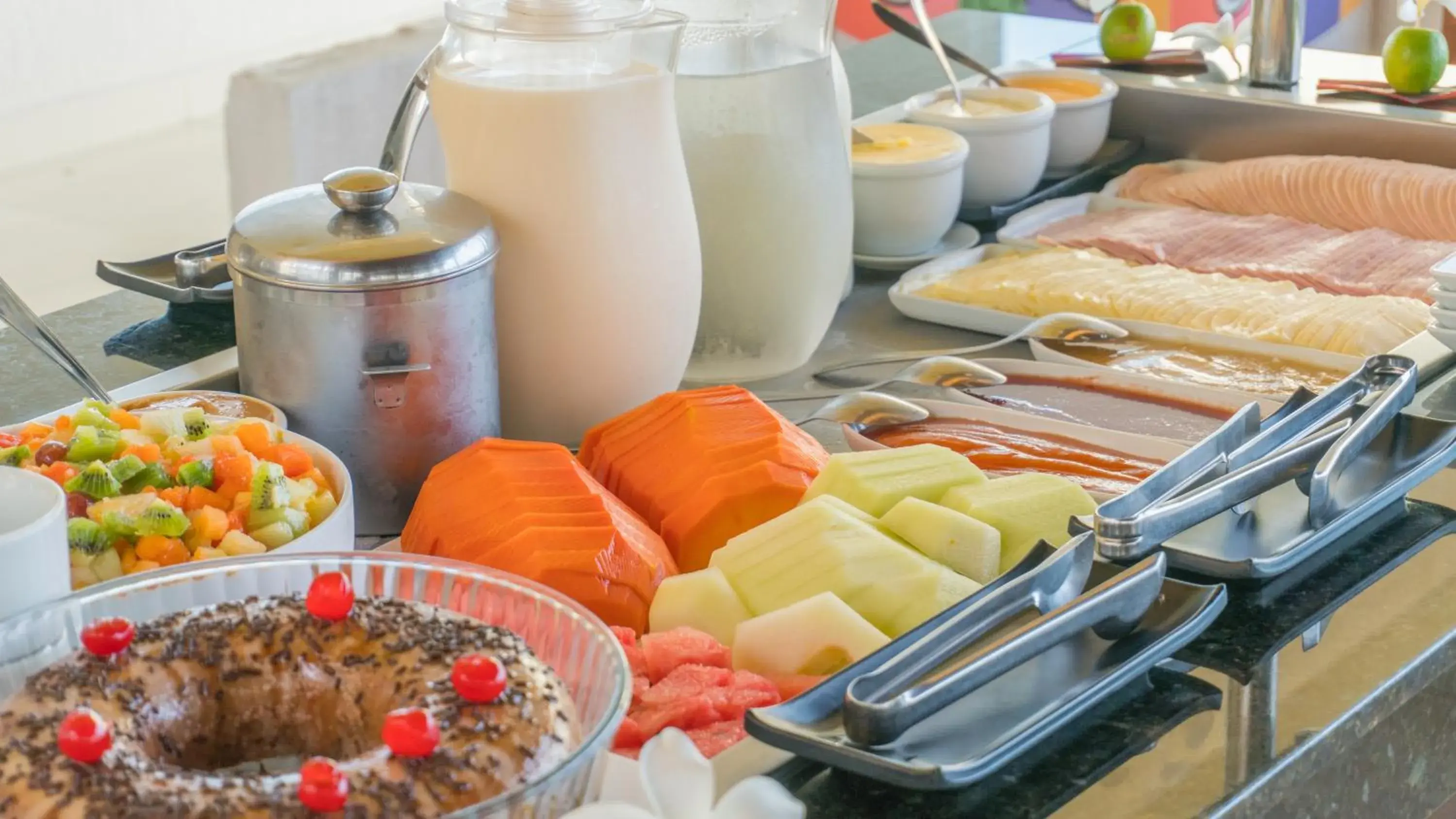 Buffet breakfast in Kristie Resort Natal Hotel Buffet breakfast in Kristie Resort Natal Hotel