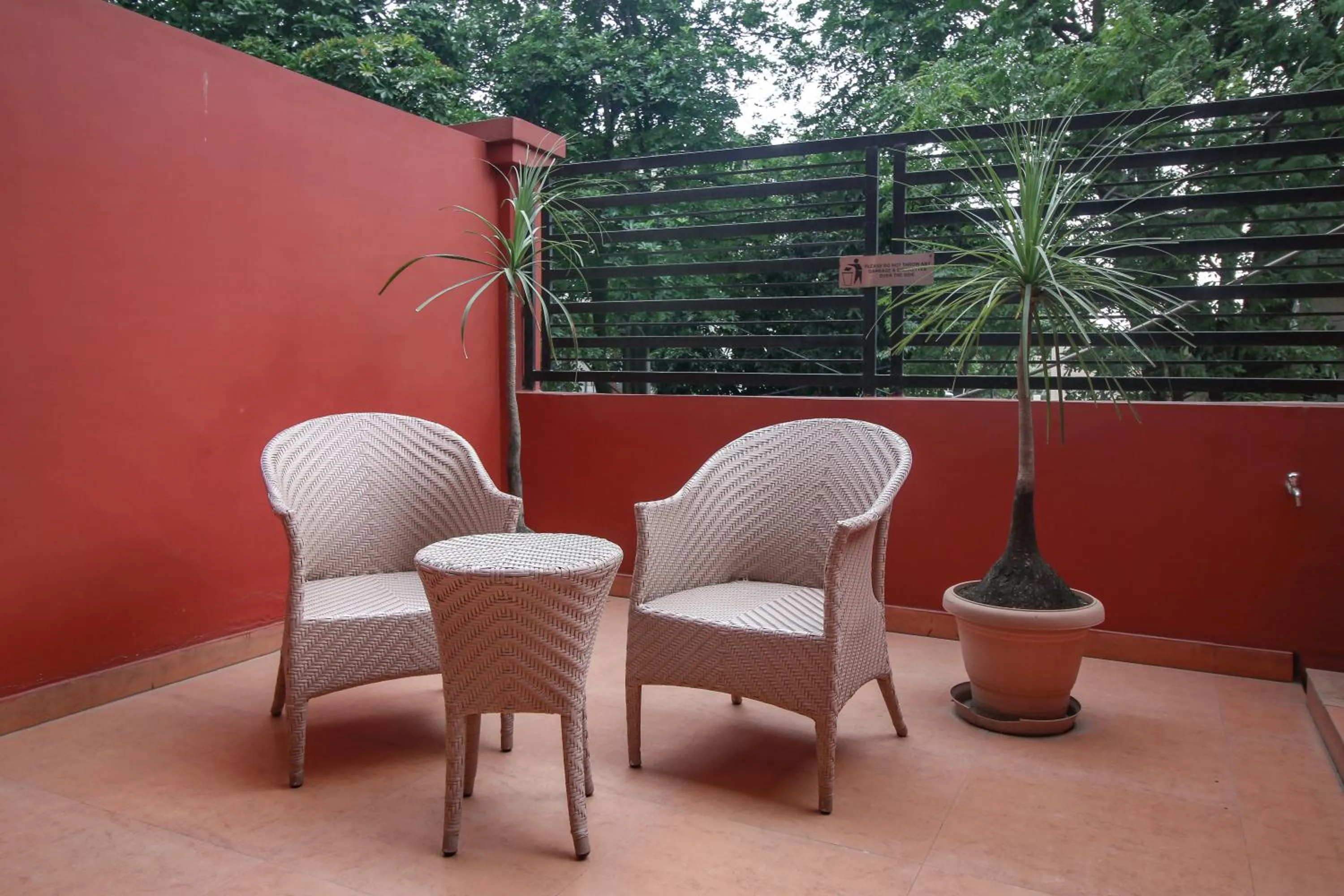 Balcony/Terrace in Hotel Cama