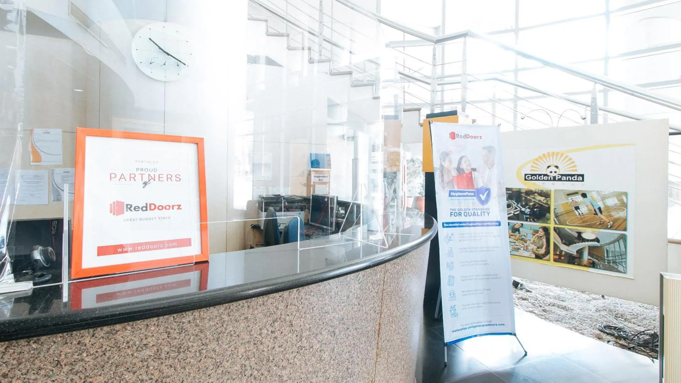 Lobby or reception in RedDoorz Plus @ E Rodriguez Corner Banawe Lobby or reception in RedDoorz Plus @ E Rodriguez Corner Banawe