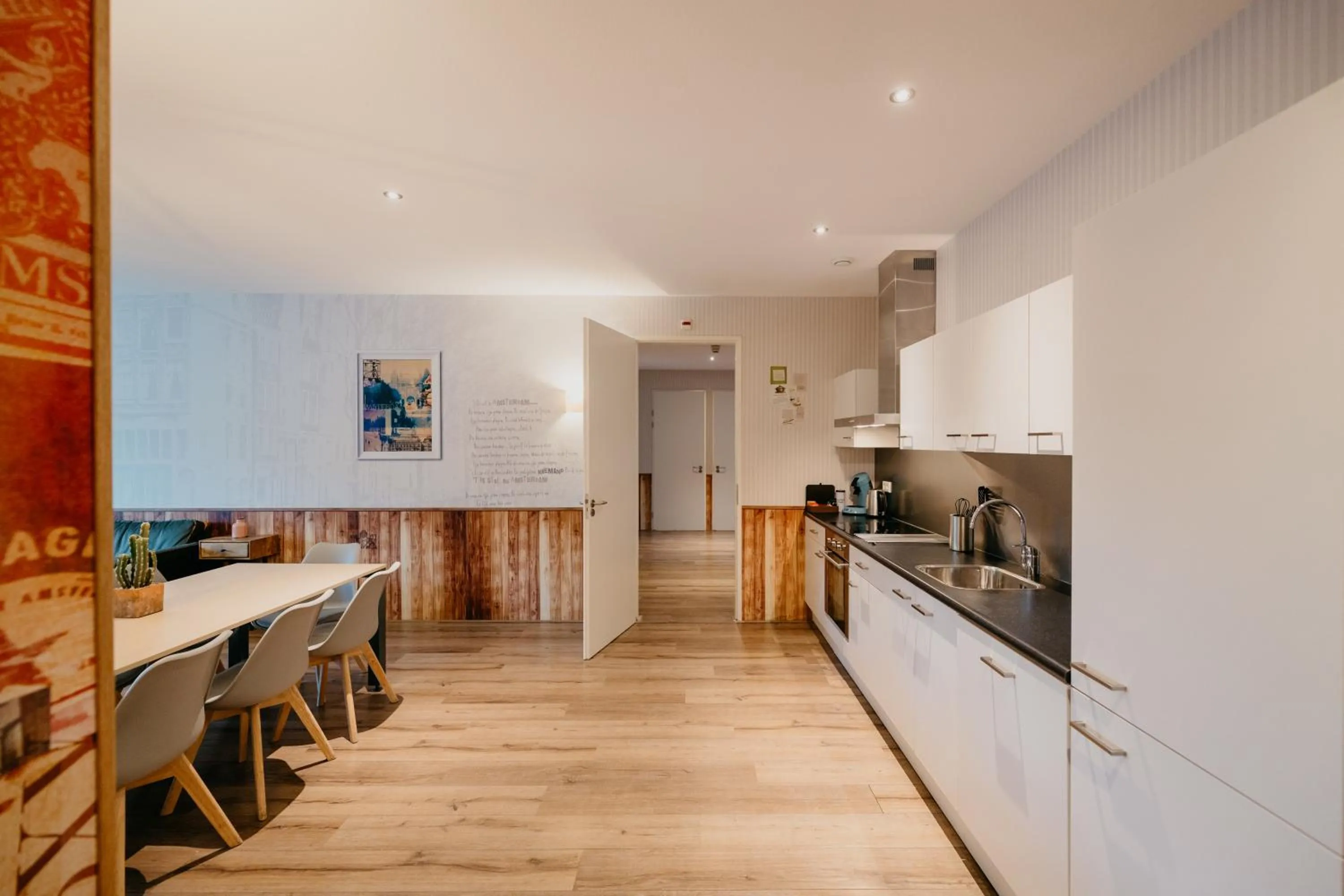 Kitchen or kitchenette in Amsterdam ID Aparthotel